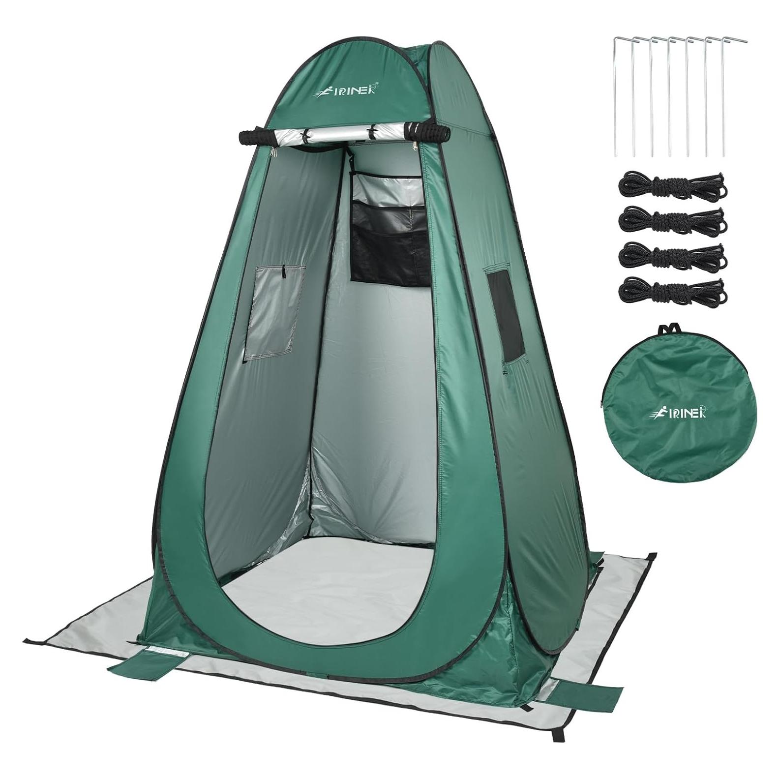 Tienda de Ducha Pop Up FIRINER 190x120 cm Resistente al Agua