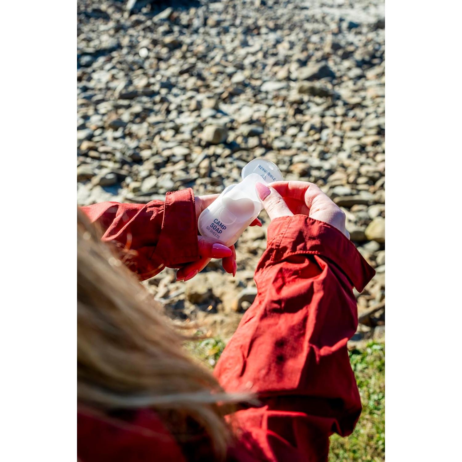 Hojas de Jabón Seco Stansport - 100 Unidades Biodegradables