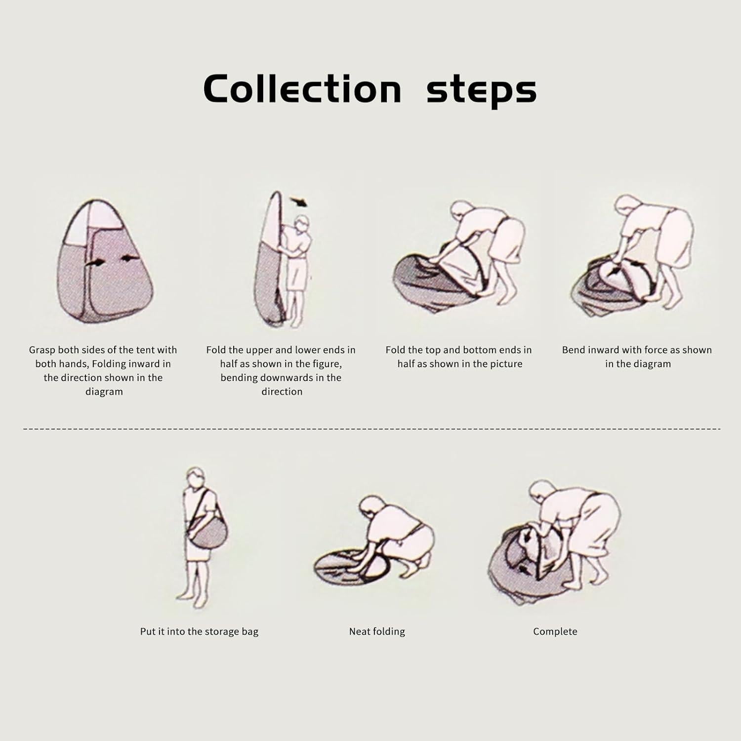 Pop Up Shower Tent Outdoor: Portable Camping Privacy Shower Tent with Carry Bag for Camping Hiking Beach Toilet Shower Bathroom