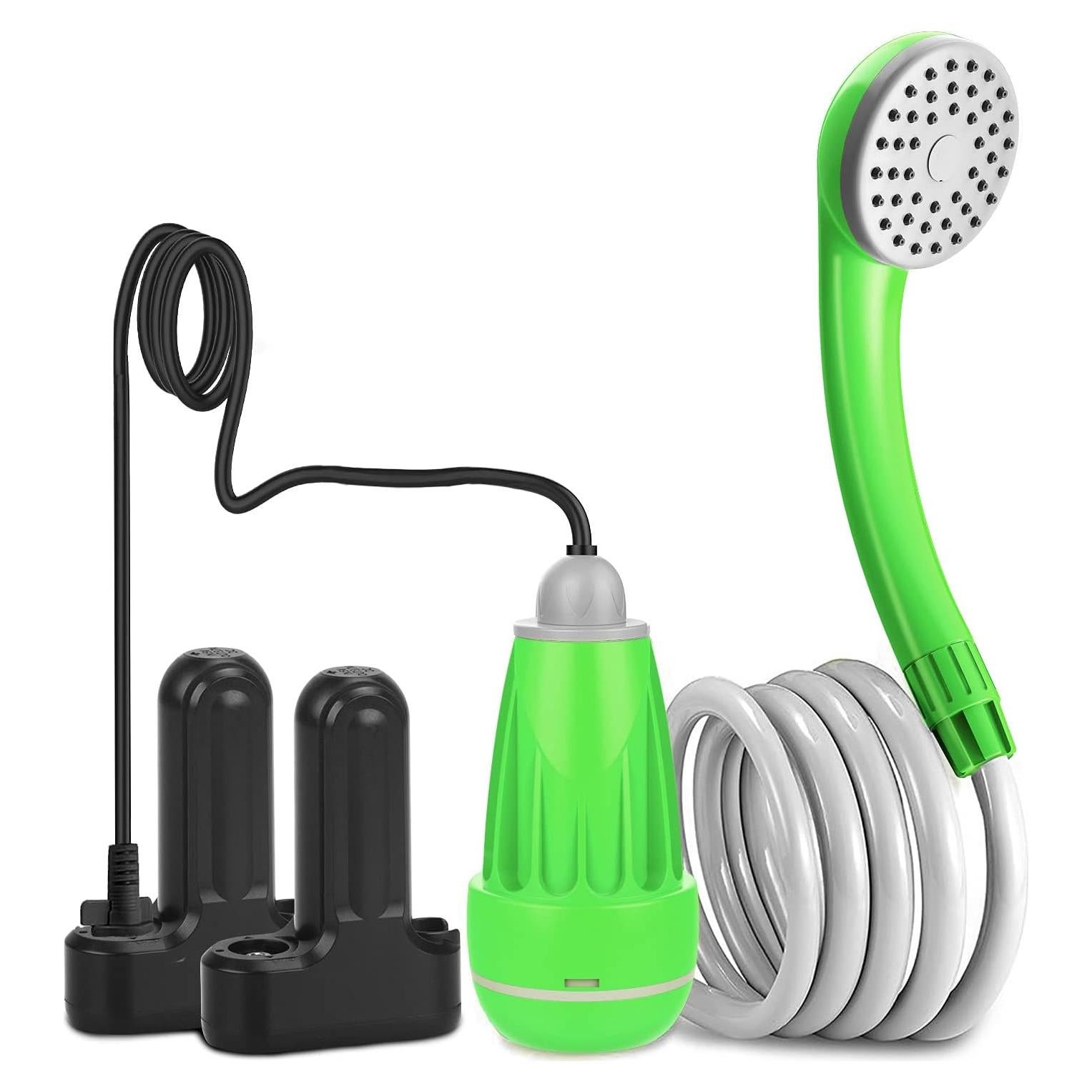 Ducha portátil InnhoM para camping con 2 baterías recargables