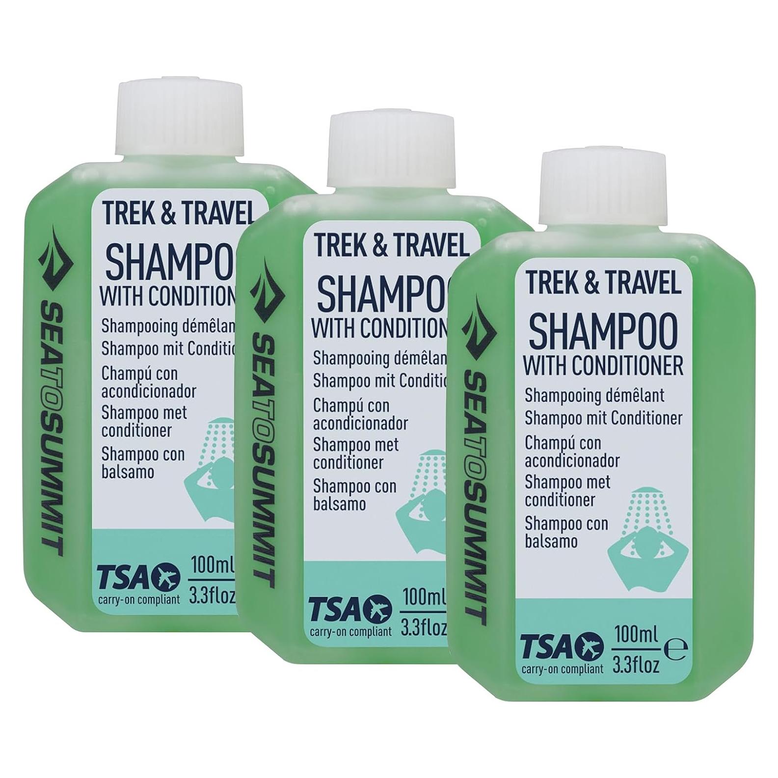 Champú Líquido Acondicionador Sea to Summit 3x100ml Viaje