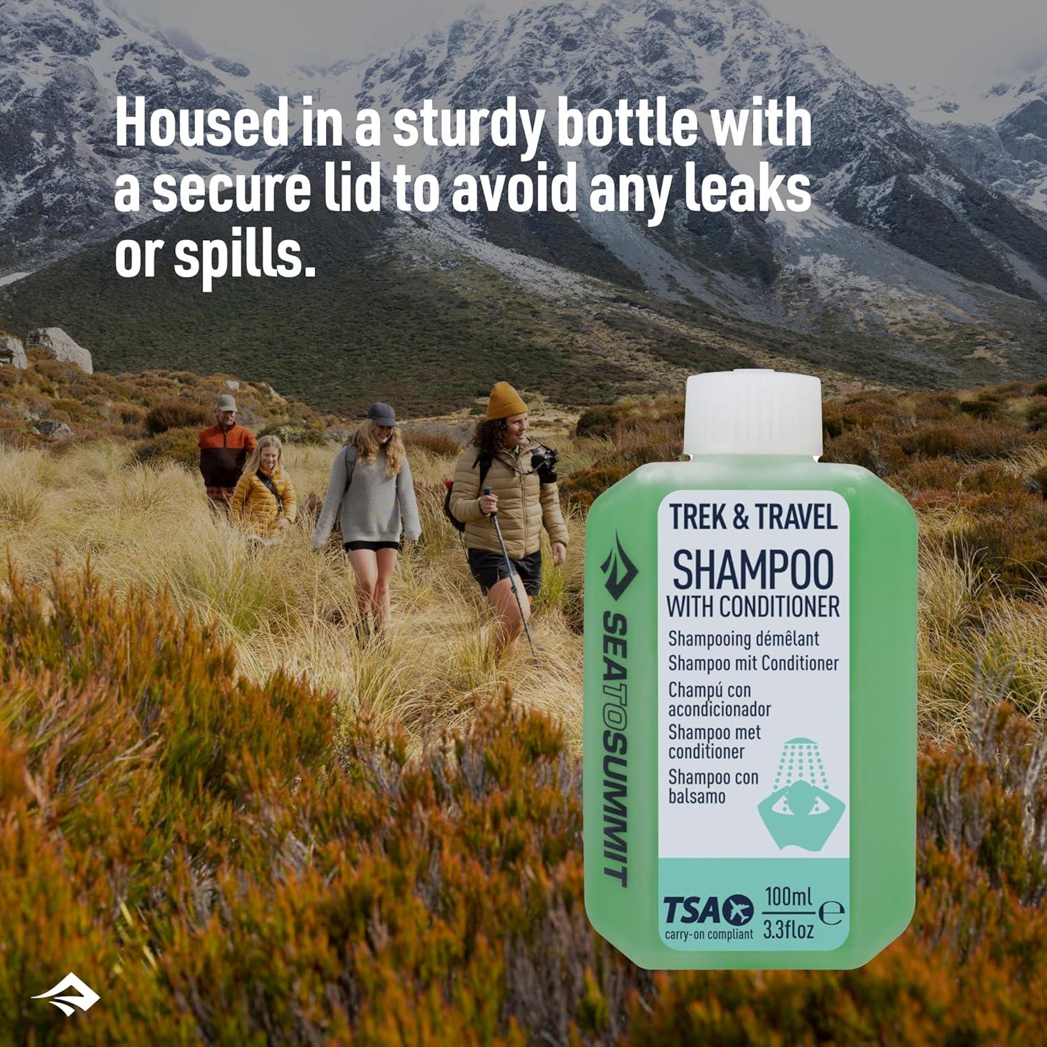 Champú Líquido Acondicionador Sea to Summit 3x100ml Viaje