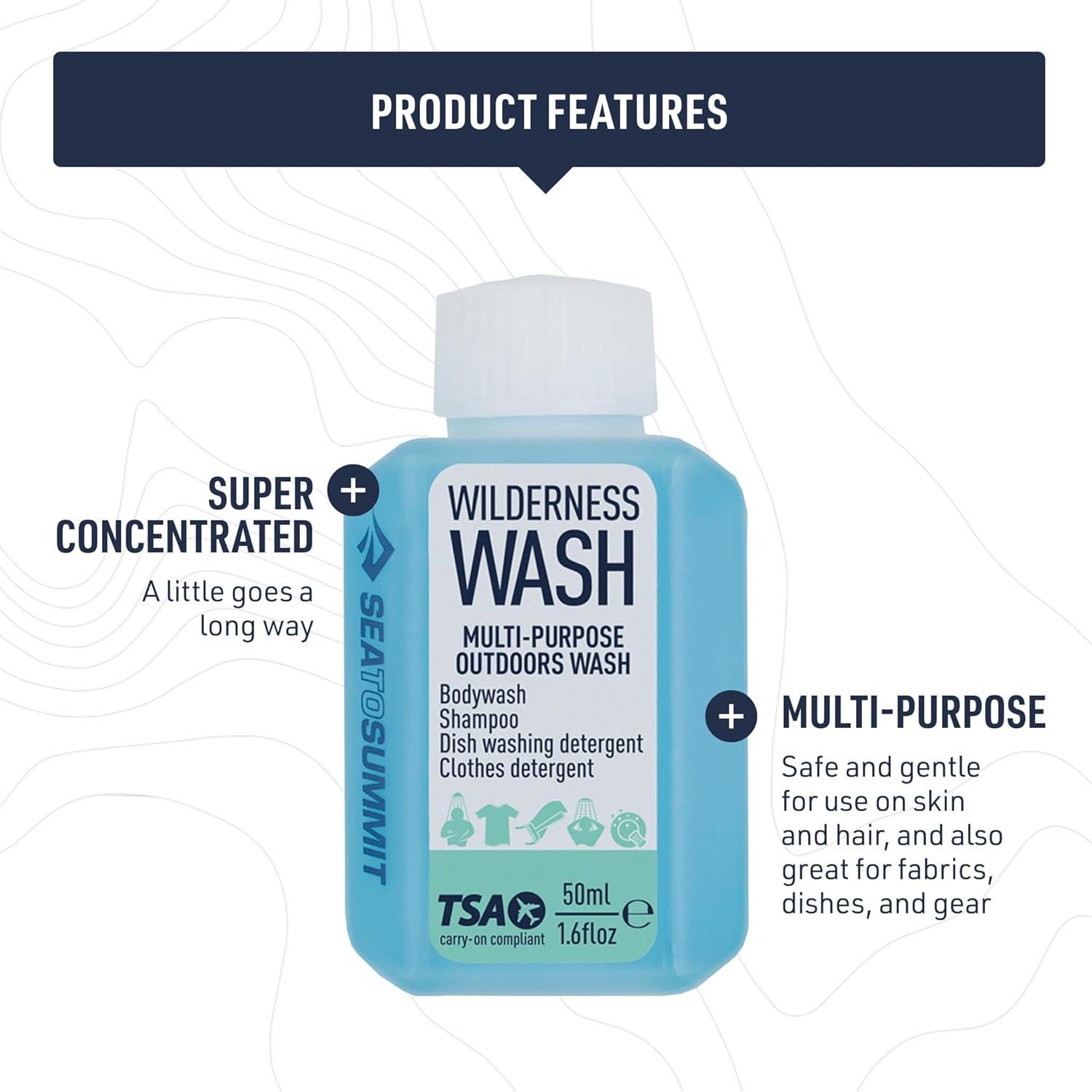 Jabón Líquido Multipropósito Sea to Summit 3x50ml Camping