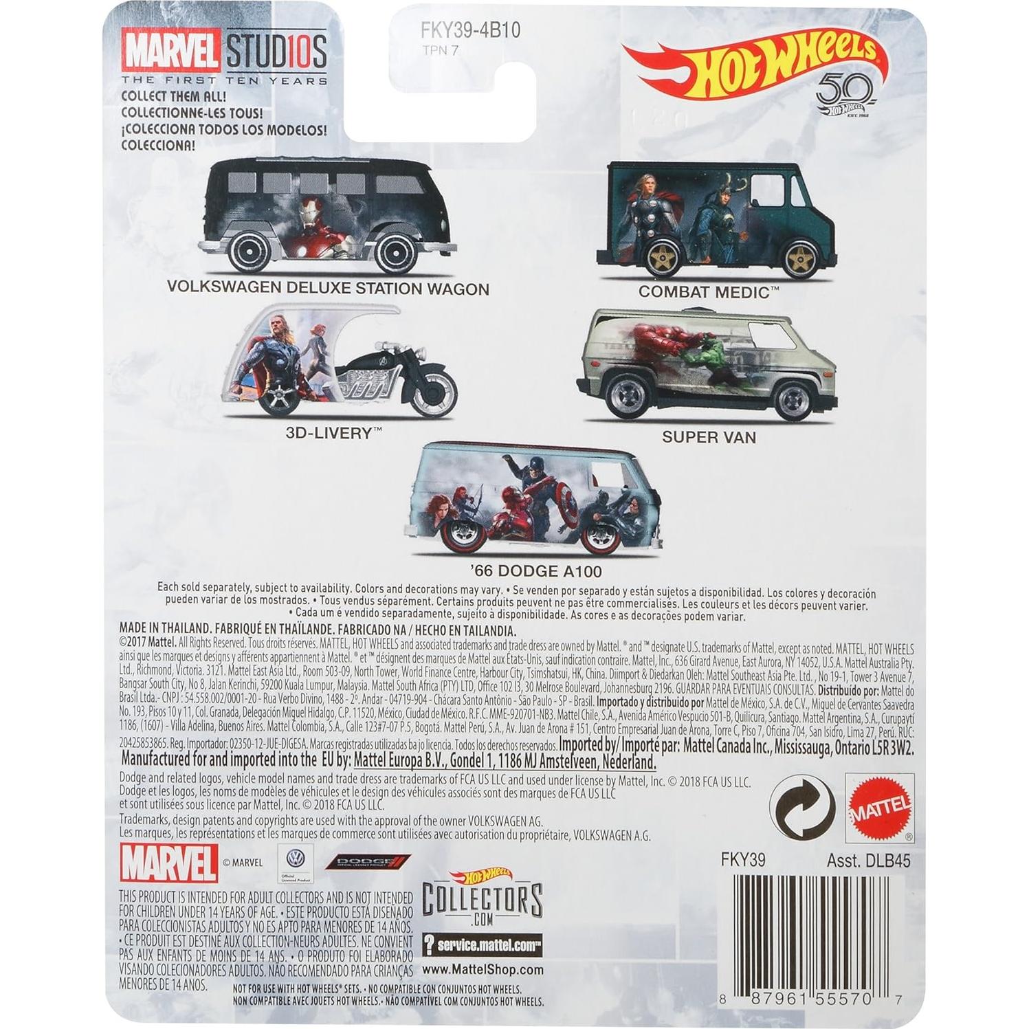 Hot Wheels Volkswagen Estación Deluxe 1:64 Colección