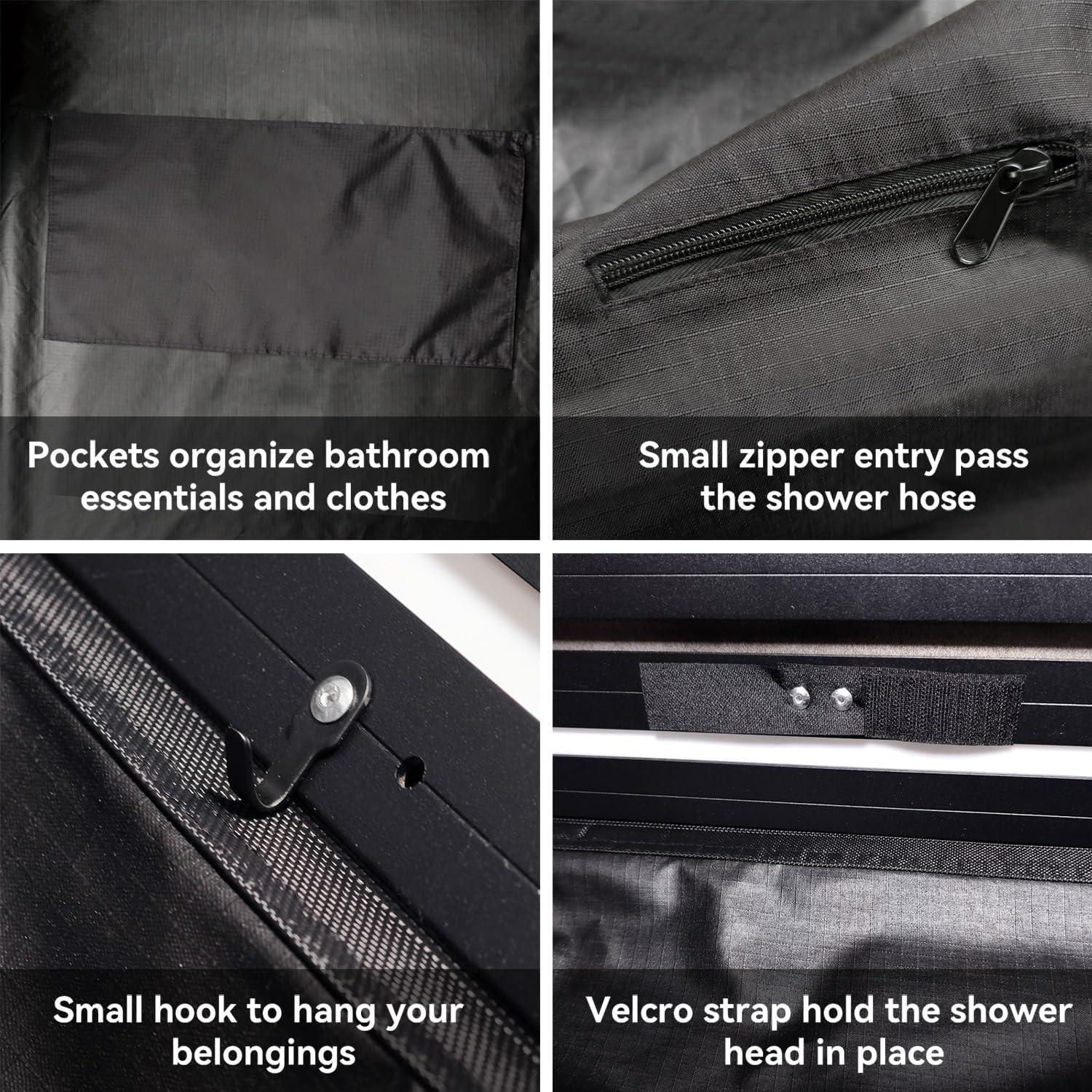 Tienda de Ducha Peakamper 0.91m x 1.70m Impermeable UV