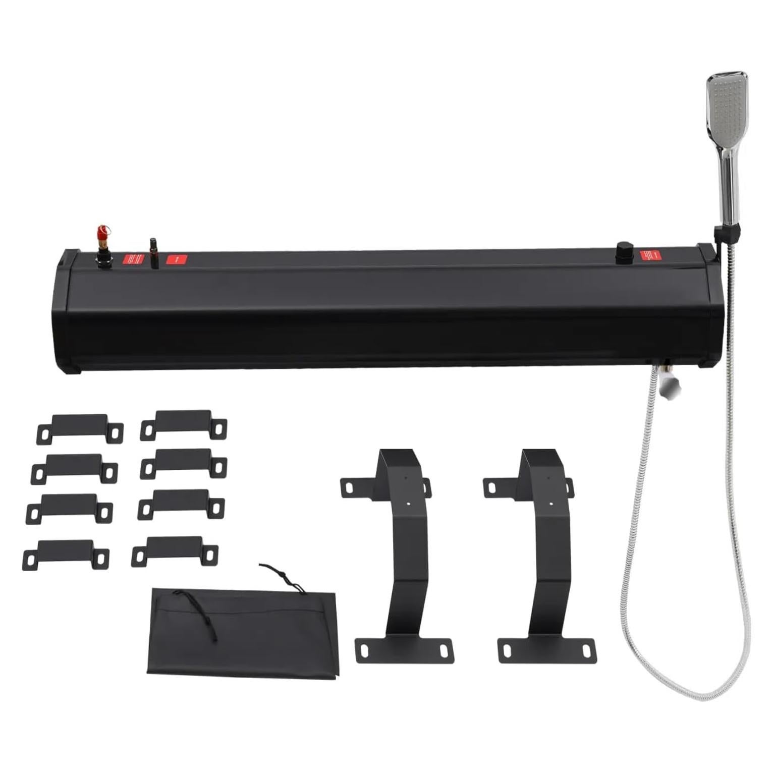 Tanque de Agua Presurizado Liffshsy 30L Ducha Solar Portátil