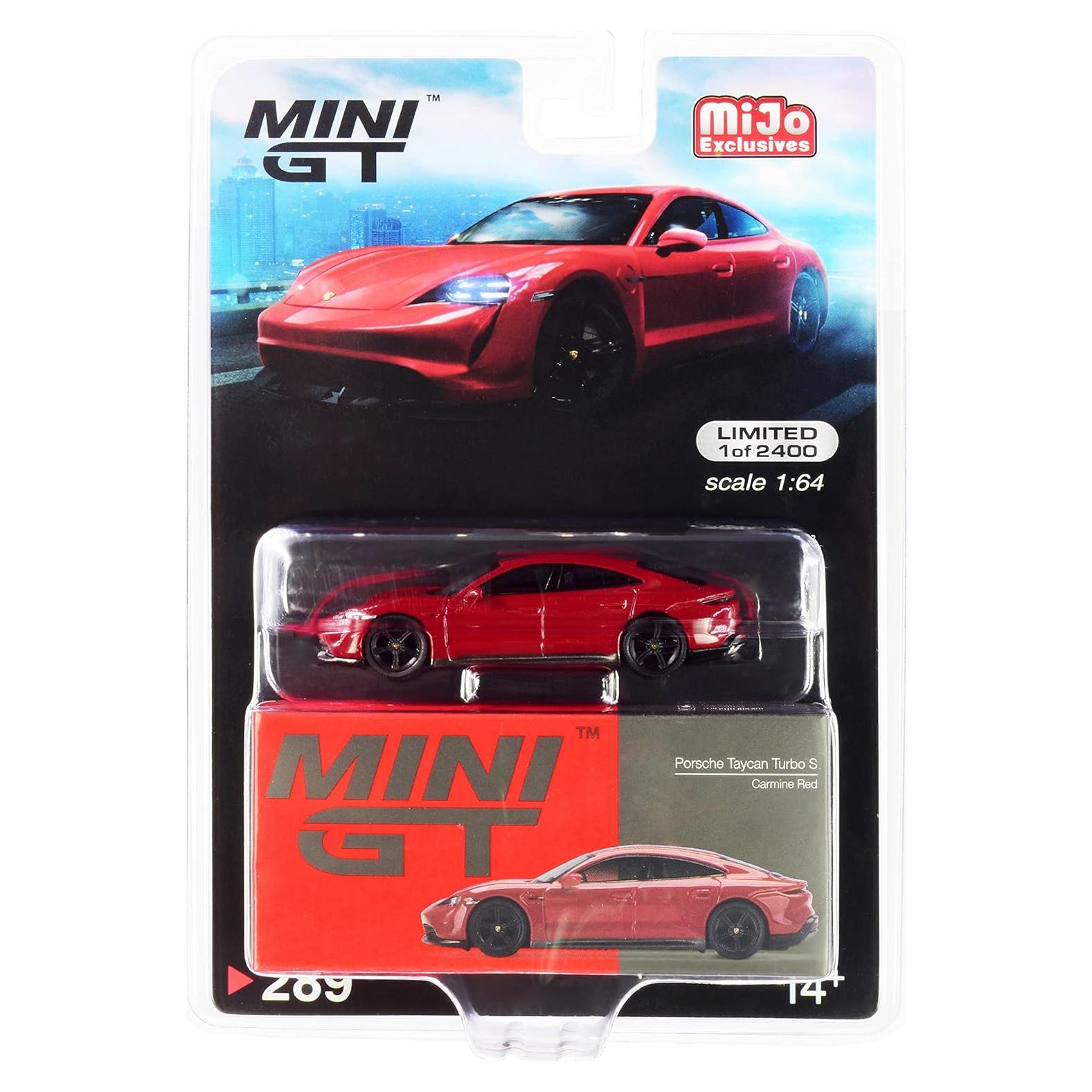 Coche Diecast Taycan Turbo S Edición Limitada 1/64