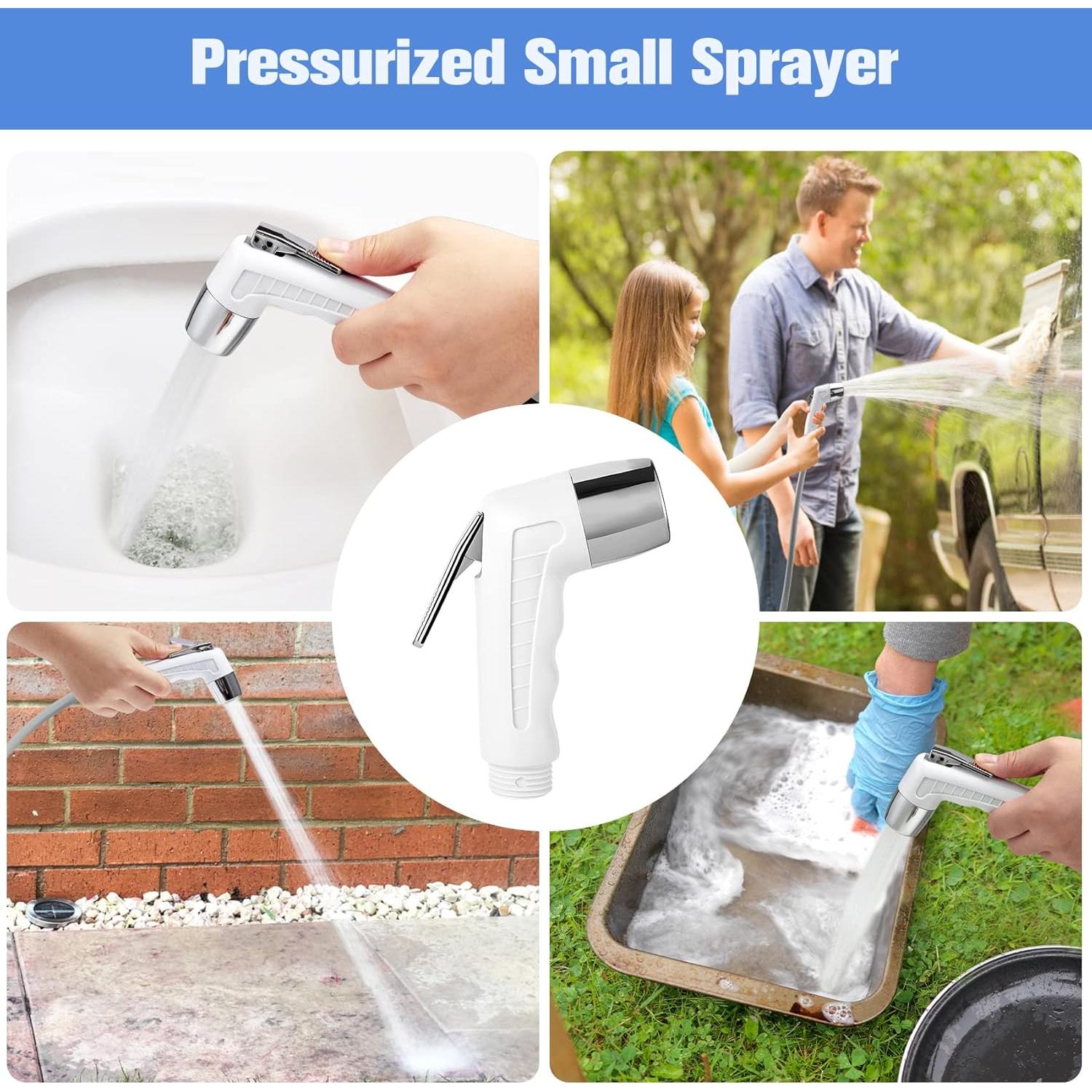 Ducha Portátil Eléctrica SPACEREST JP-2203 con Luz LED