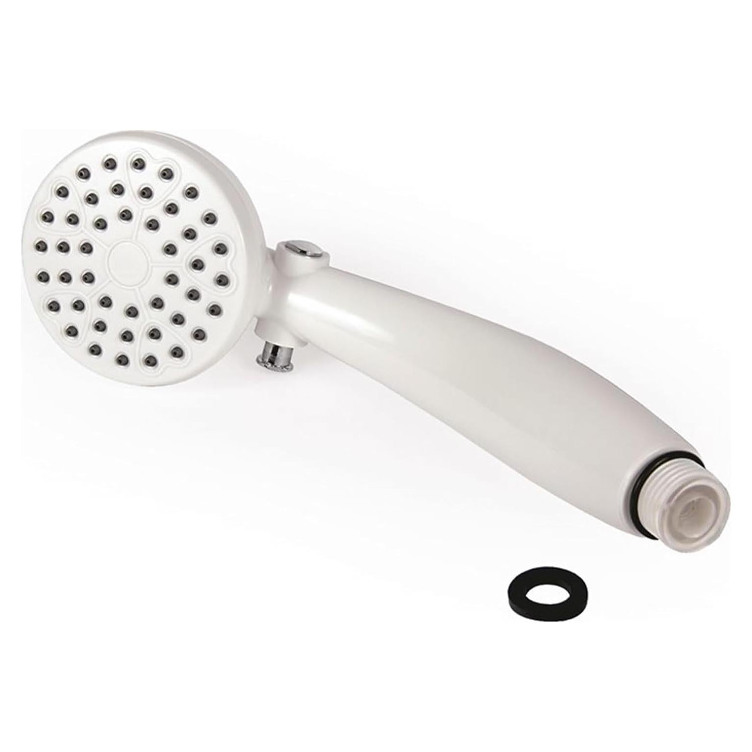 Cabezal de Ducha Exterior Camco 44023 | Ahorra Agua | Blanco