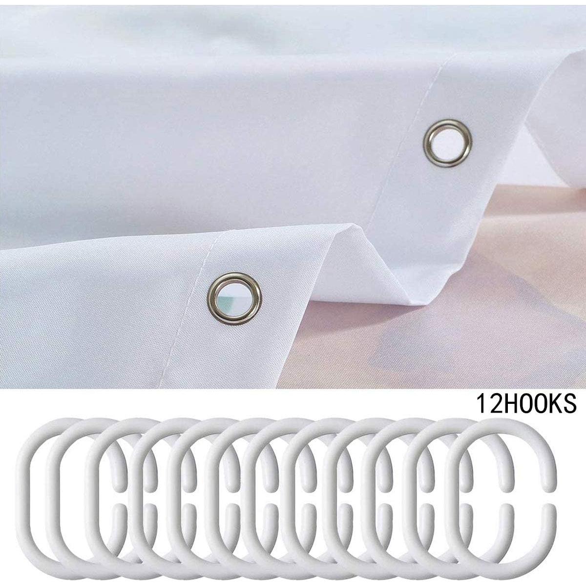 Cortina de Baño Impermeable Erosebridal 72x78 cm Rústica Camper