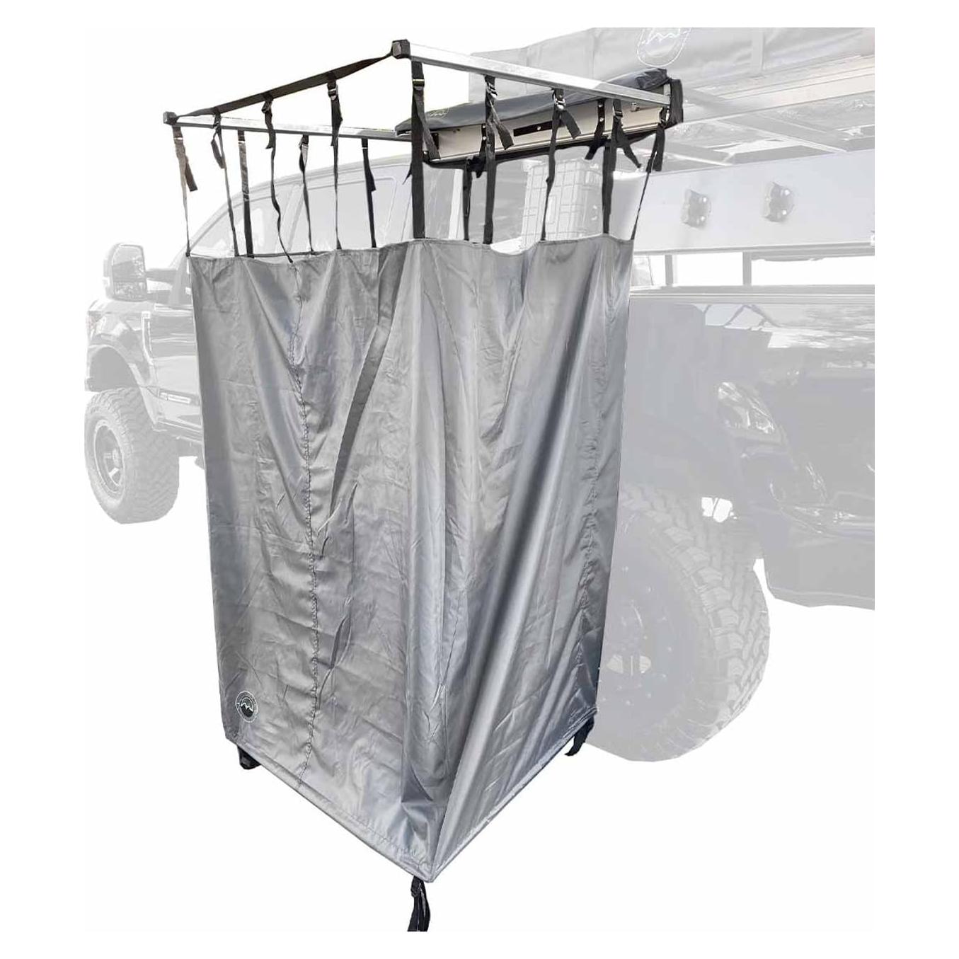 Habitación de Ducha Lateral Overland HD Nomadic Gris 106x106x193cm