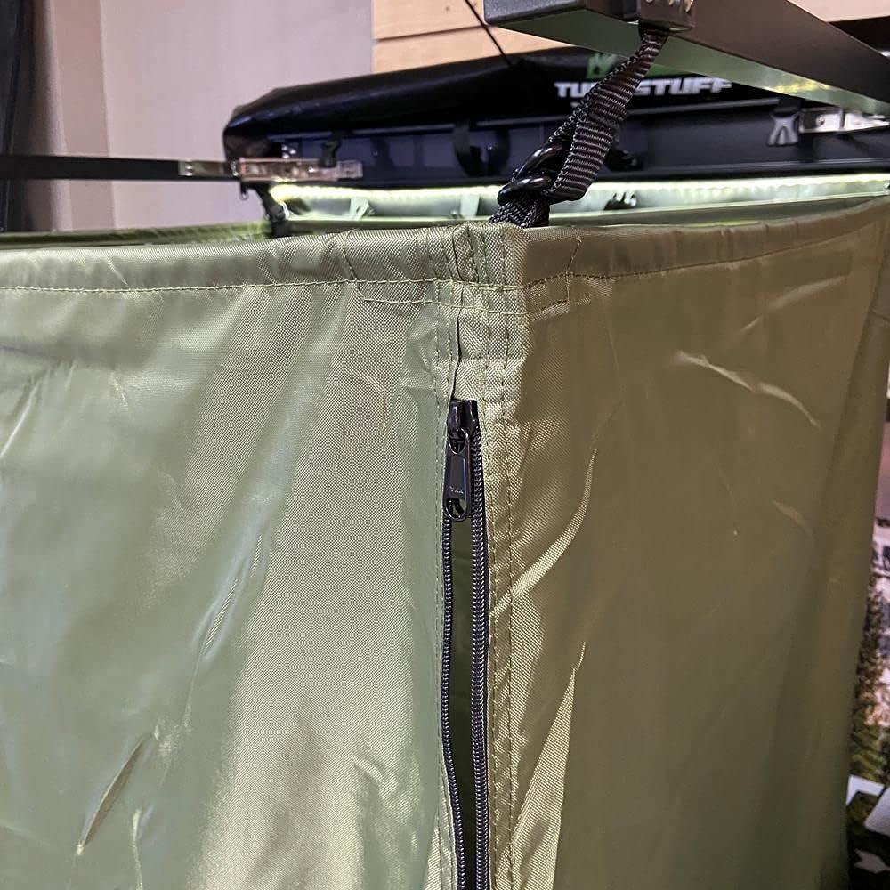 Carpa de Ducha Tuff Stuff Montada 106.68x106.68 cm Verde