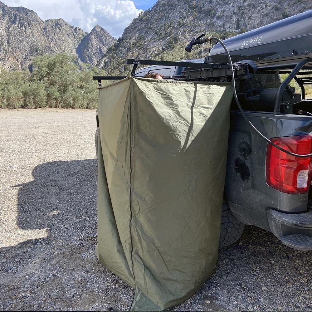 Carpa de Ducha Tuff Stuff Montada 106.68x106.68 cm Verde