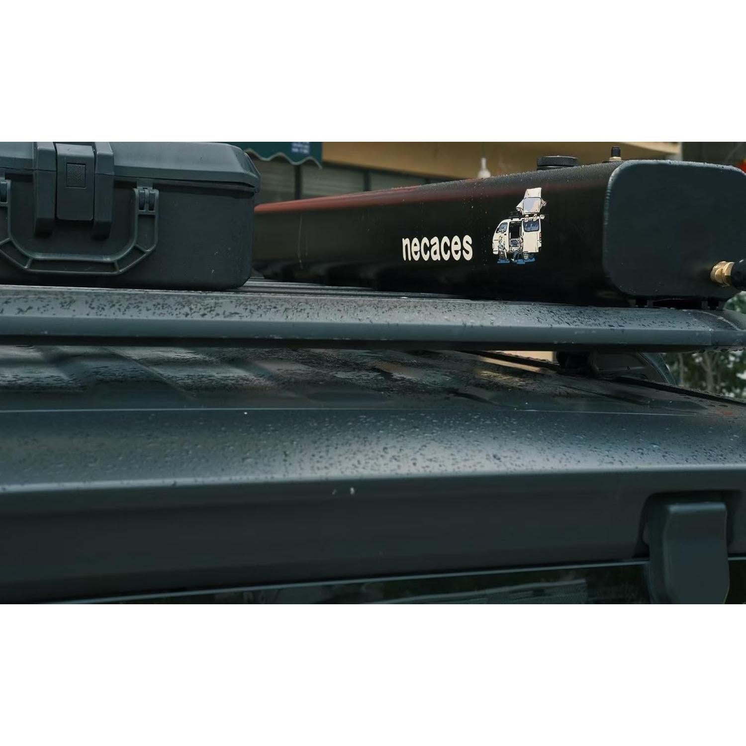 Tanque de Agua Presurizado Necaces 17L Ducha Camping Aluminio