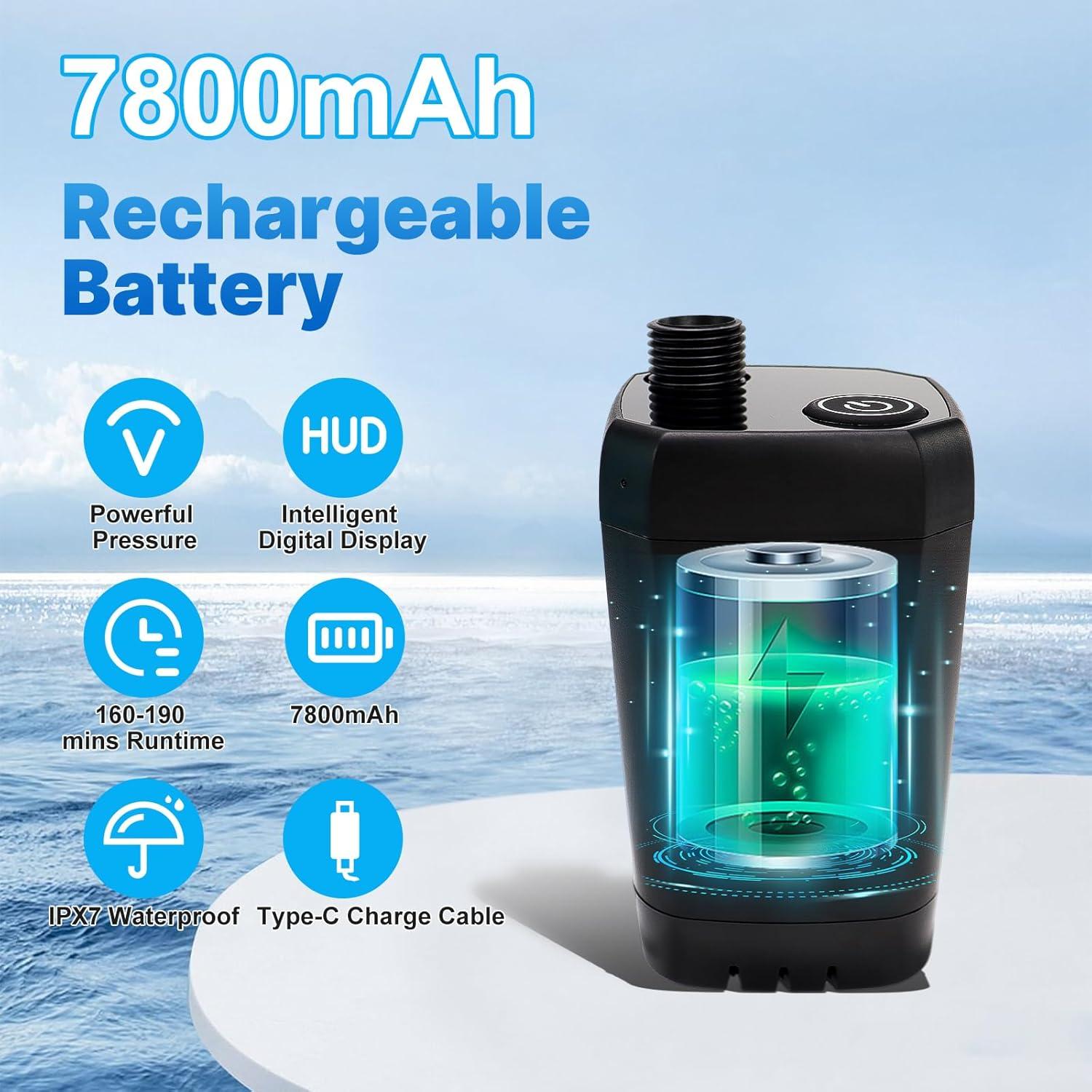 Ducha Portátil iMeshbean para Camping 7800mAh 20L