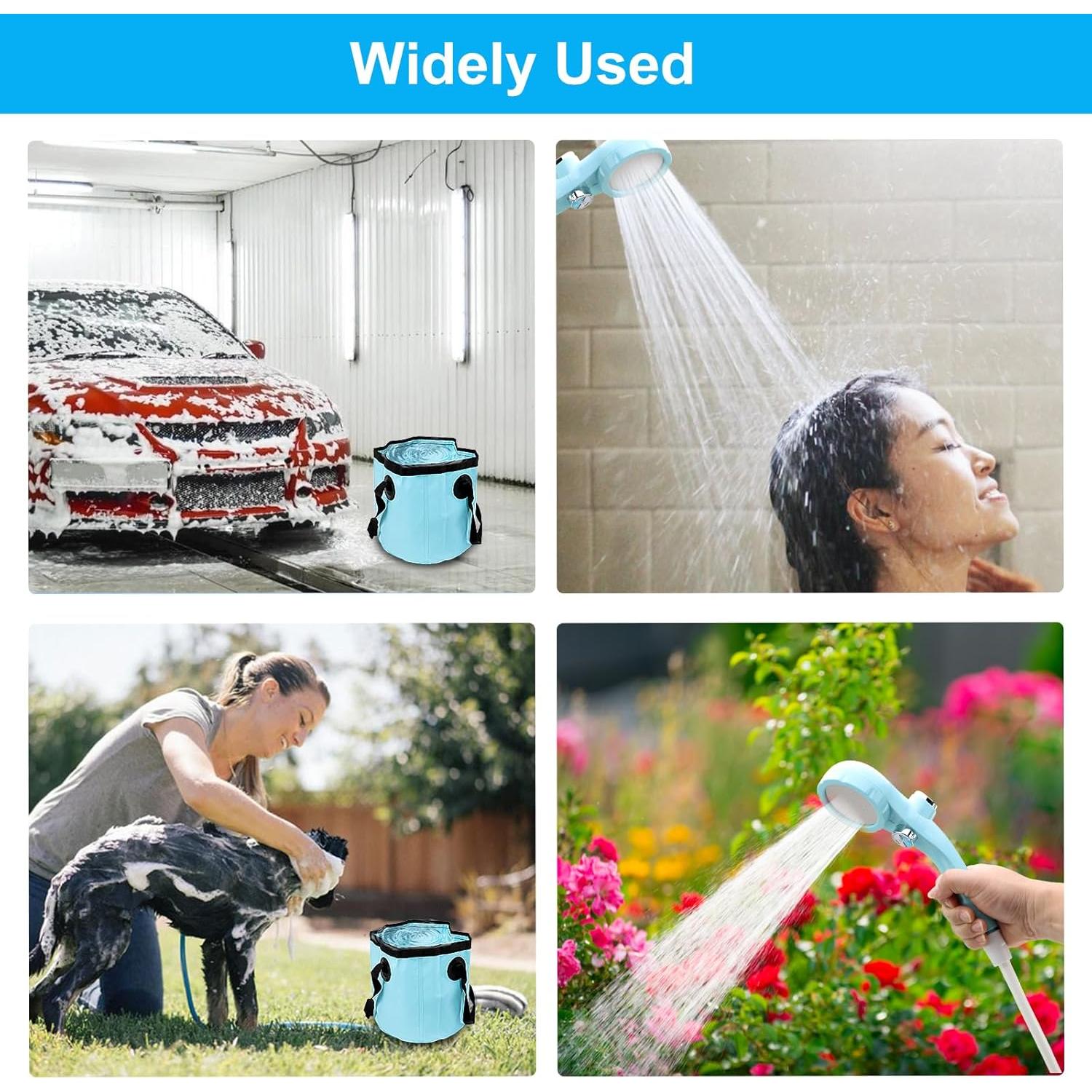 Ducha Portátil iMeshbean para Camping 7800mAh 20L