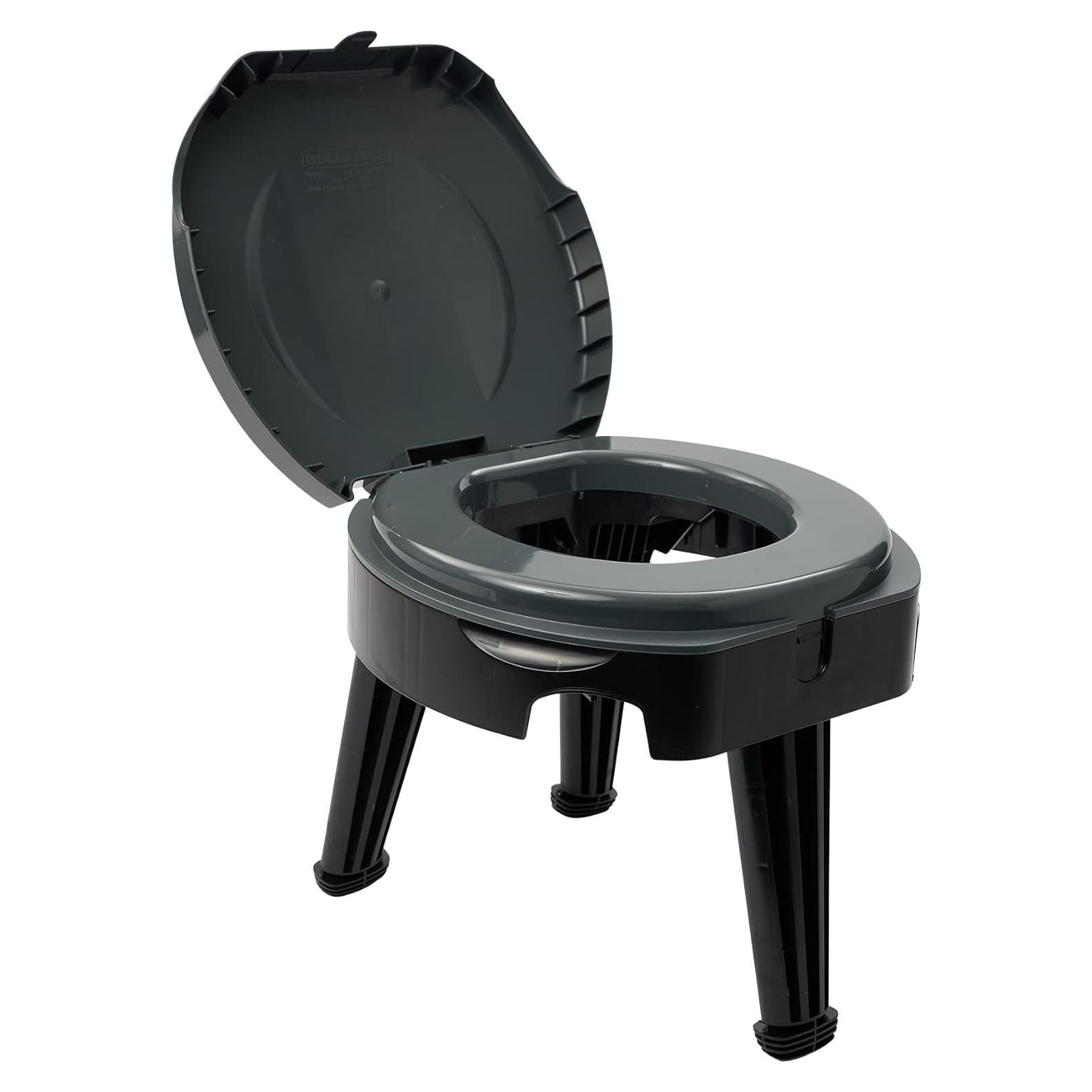 Inodoro Portátil Plegable Reliance - 113 kg, Compacto y Ligero