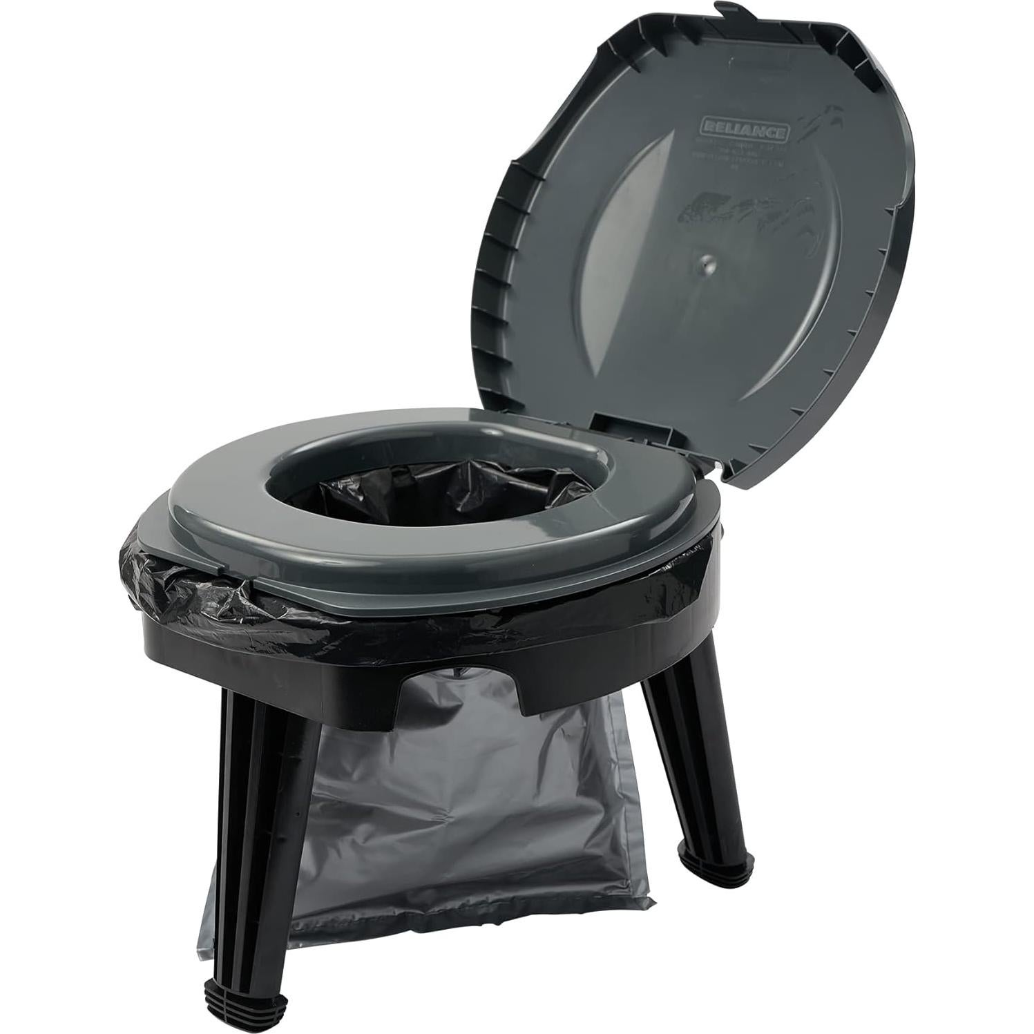 Inodoro Portátil Plegable Reliance - 113 kg, Compacto y Ligero