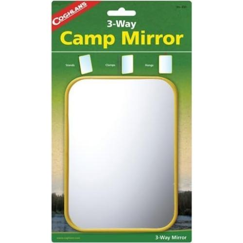 Espejo de Camping Coghlan's 17.8x12.7 cm con Gancho