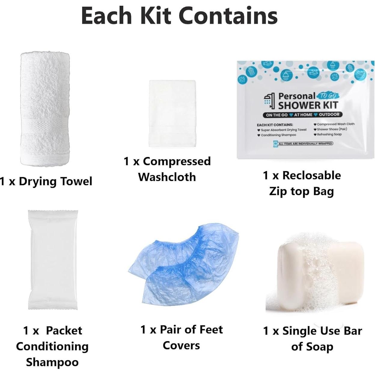 Kit de Ducha Personal Compacto pH Advantage - 3 Unidades