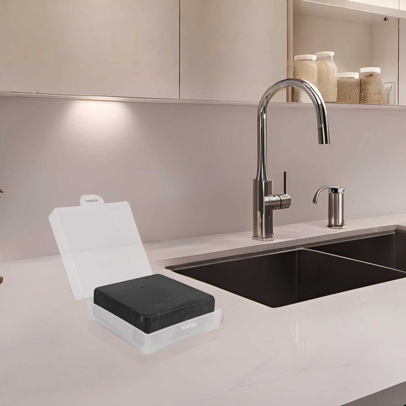 Estuche Cuadrado para Jabón de Viaje Elimeta Transparente