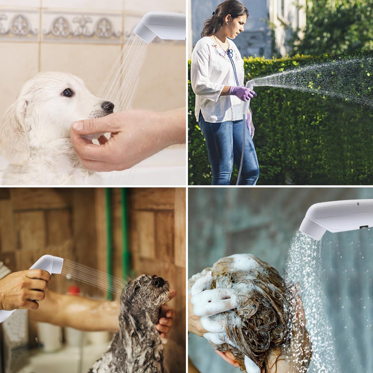 Ducha Portátil Eléctrica AZXJC S7 Blanca IPX6 290g