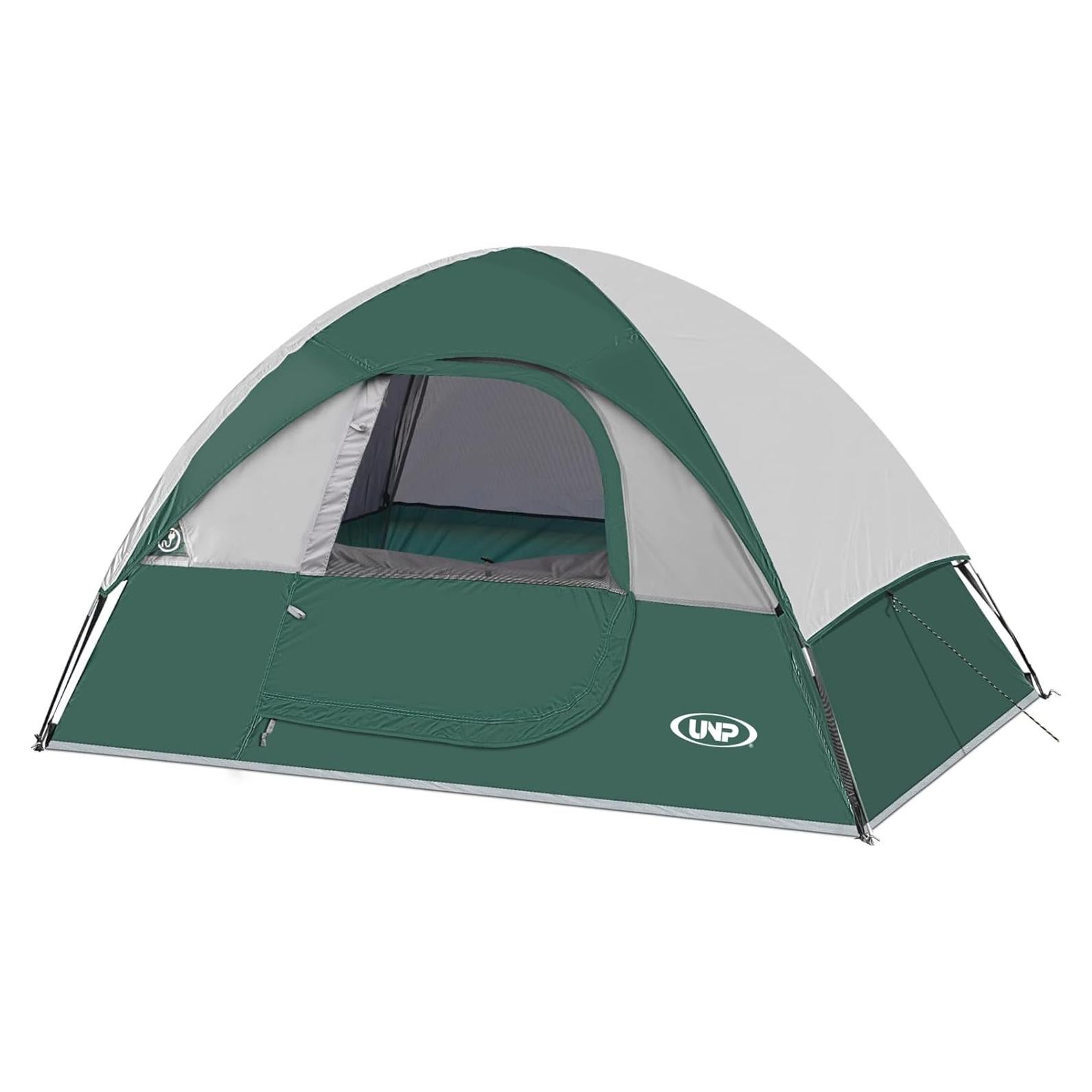 Tienda de Camping UNP para 4 Personas Impermeable y Ligera