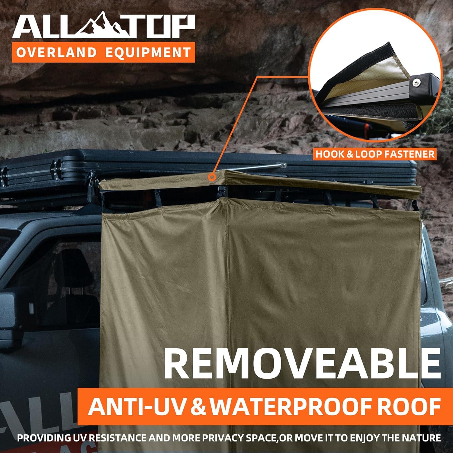 Ducha de Toldos ALL-TOP ATSA 1m² con Alfombrilla y Luz LED