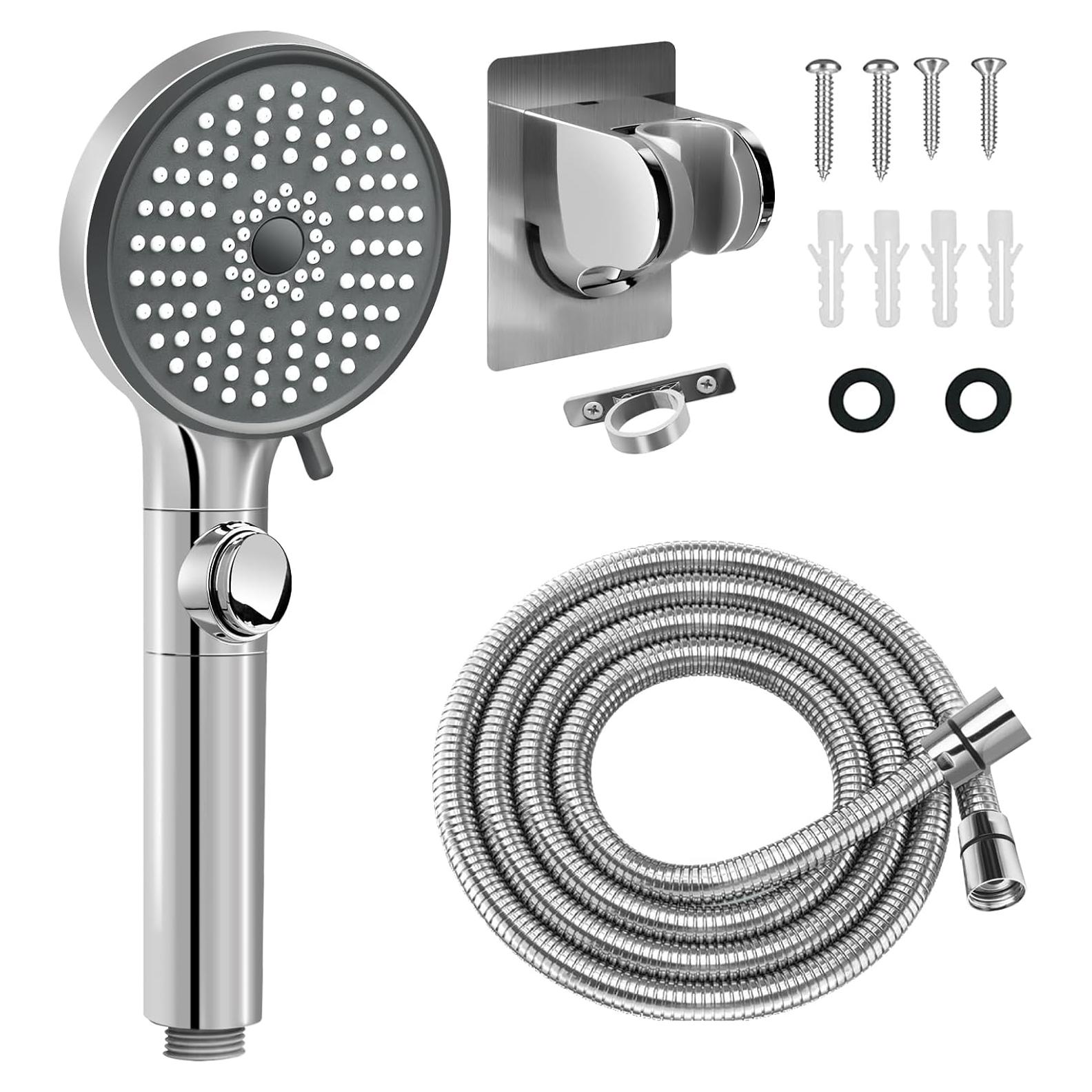 Cabezal de Ducha FOCSPROD para RV con Manguera 152.4 cm 5 Modos