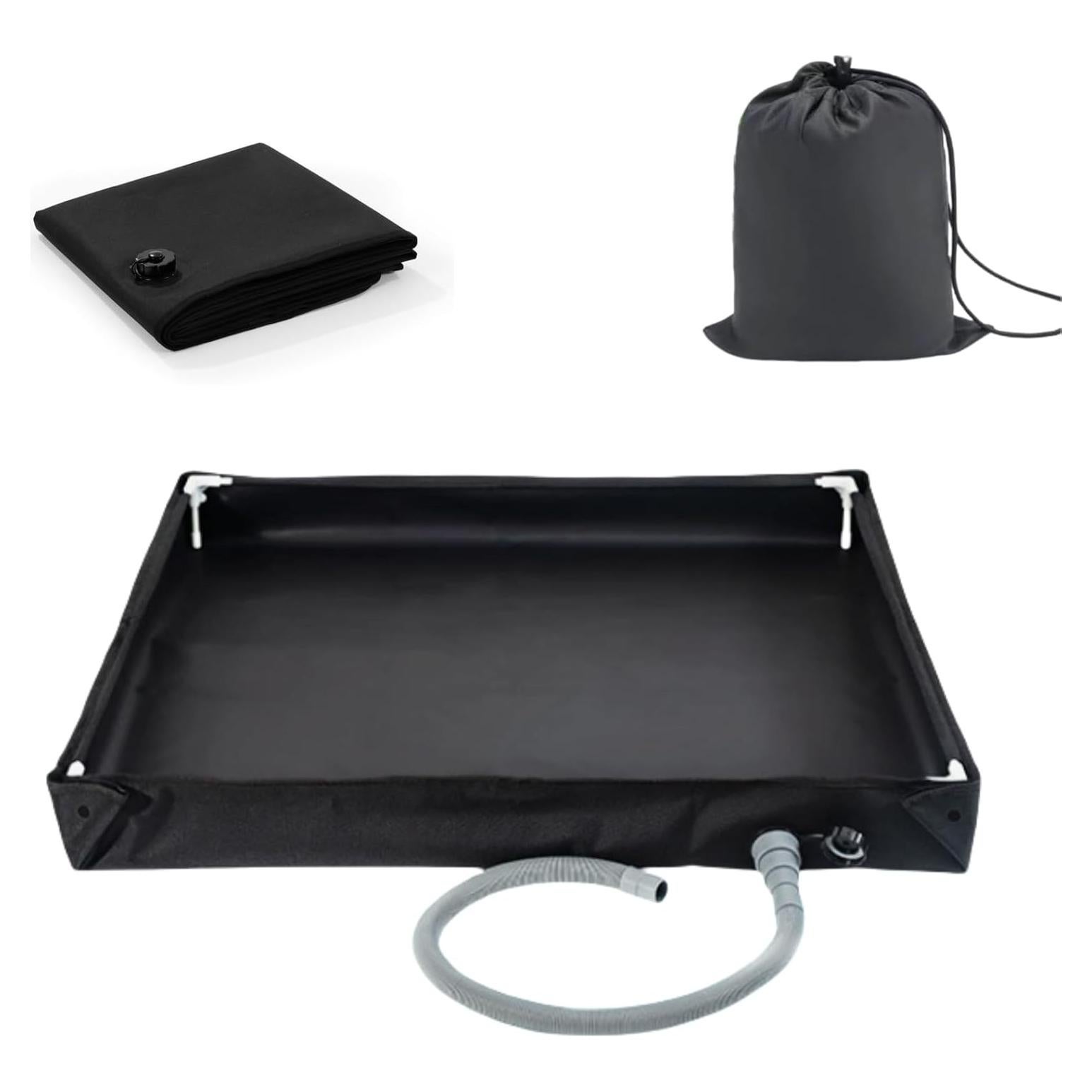 Base de Ducha Plegable ianjetty 104.14x104.14cm para Camping