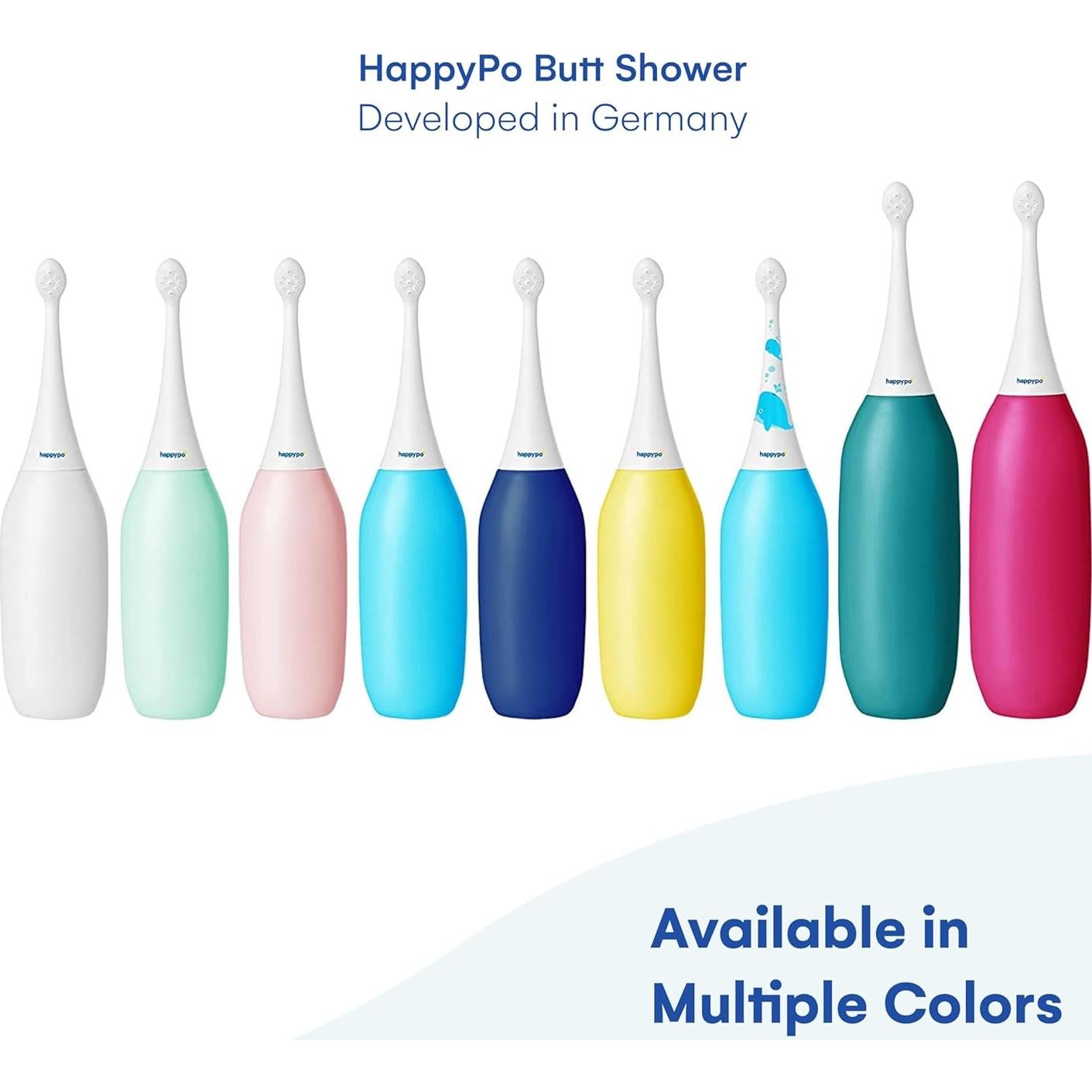 Bidet Portátil HappyPo XL Turquesa - 50% Más Volumen