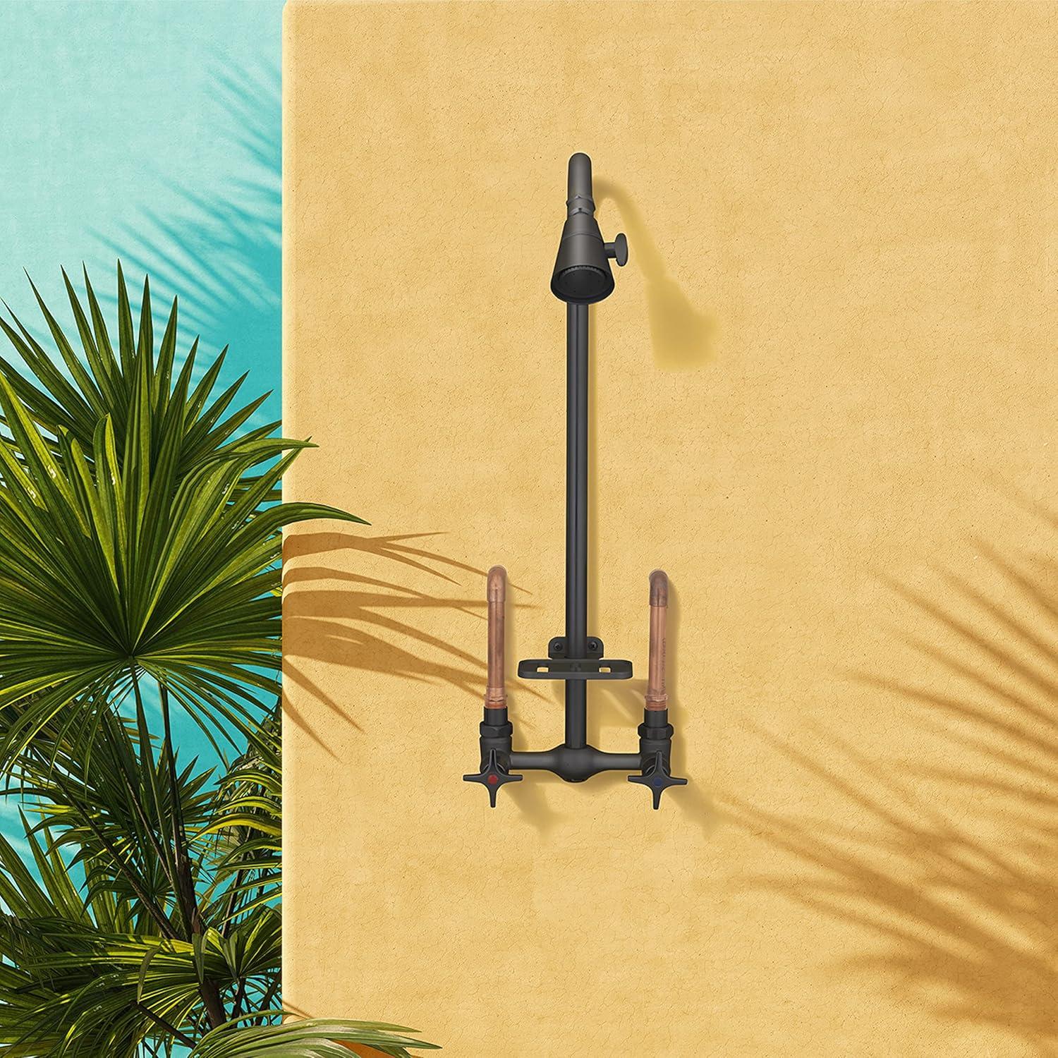 Kit de Ducha Exterior Homewerks 3070-252-MB-B-WS Negro Mate