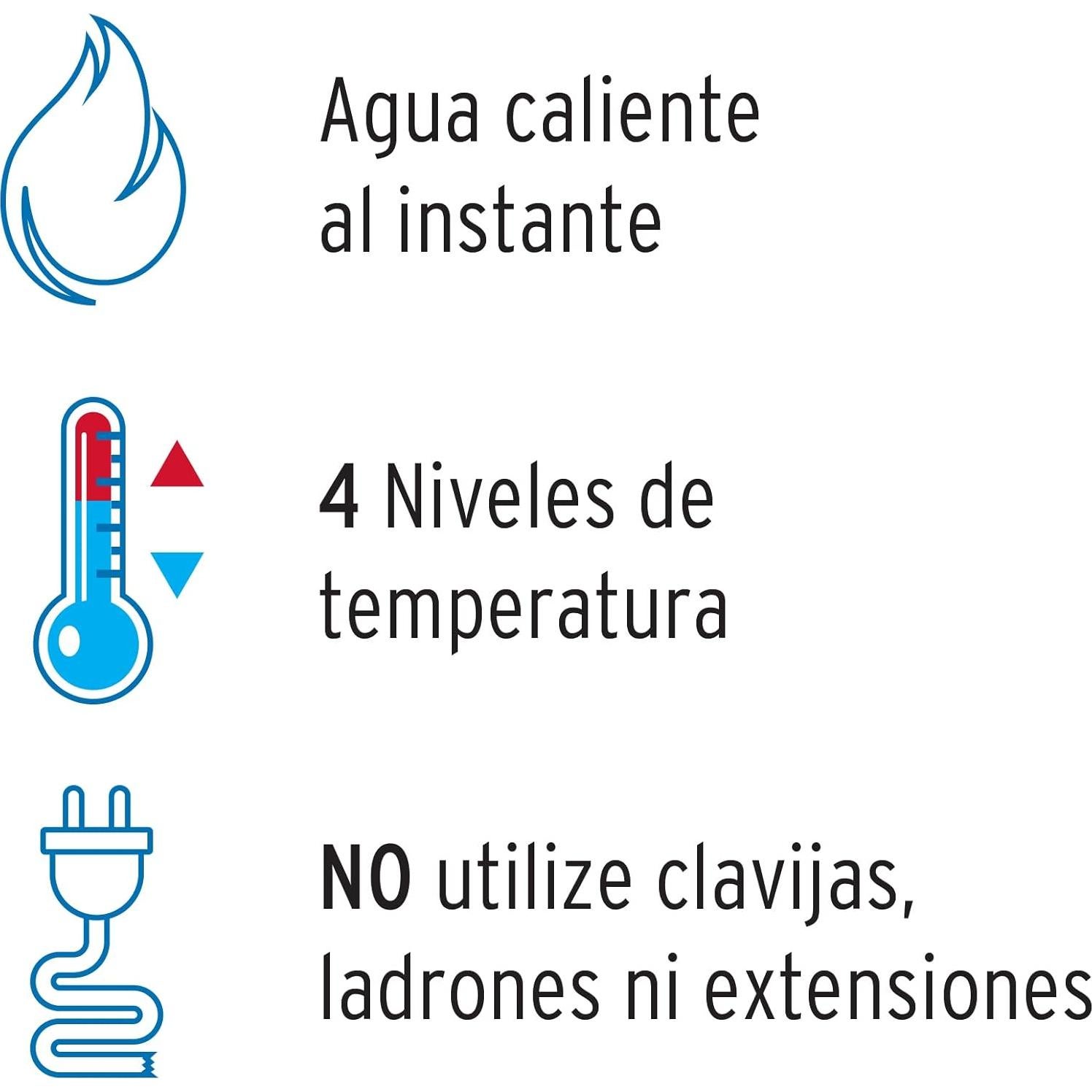 Cabezal de Ducha Eléctrico Foset REGEL-4 4 Temperaturas