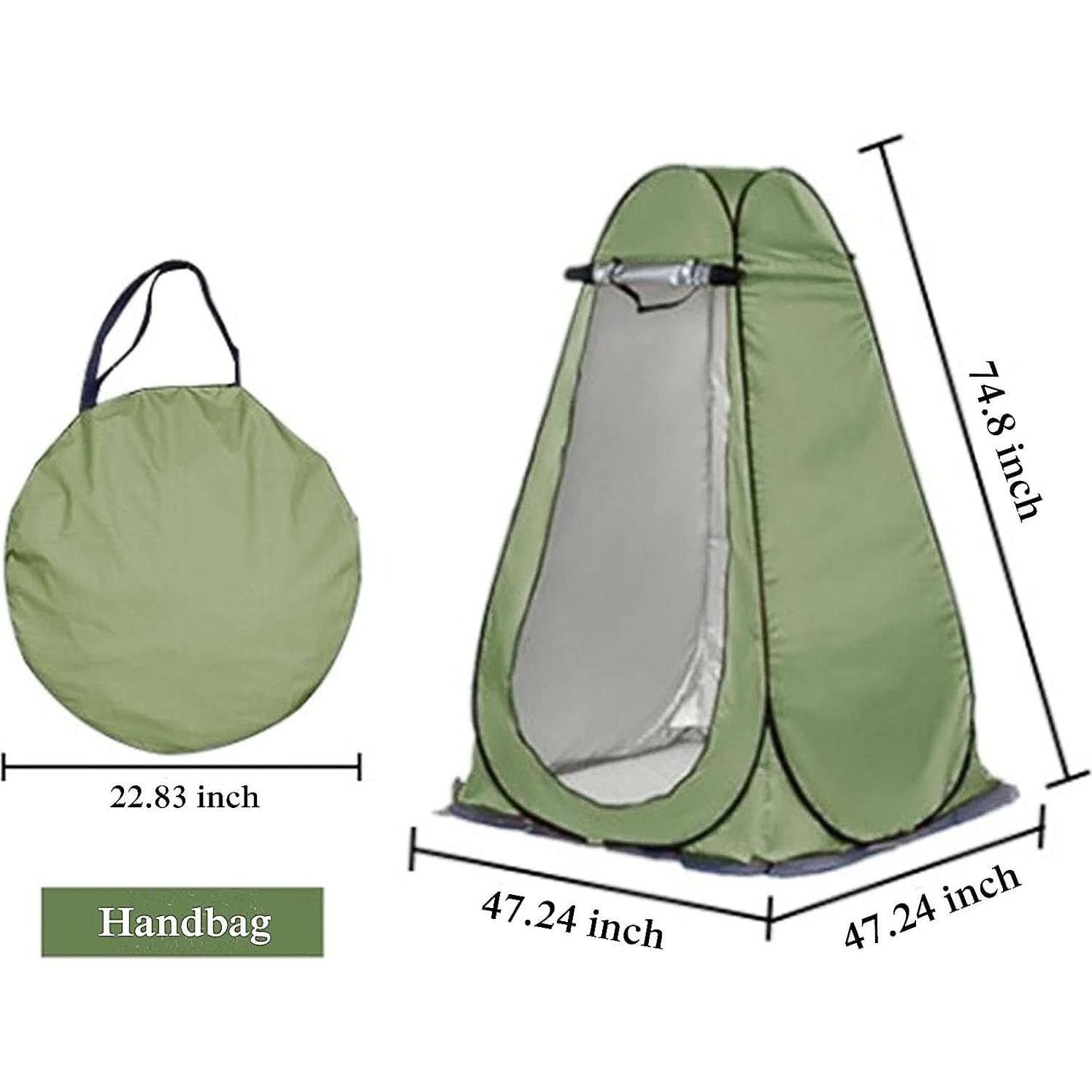 Portable pop-up Privacy Tent is Suitable for Outdoor Shower, Dressing Room, Sunshade and Camping Toilet