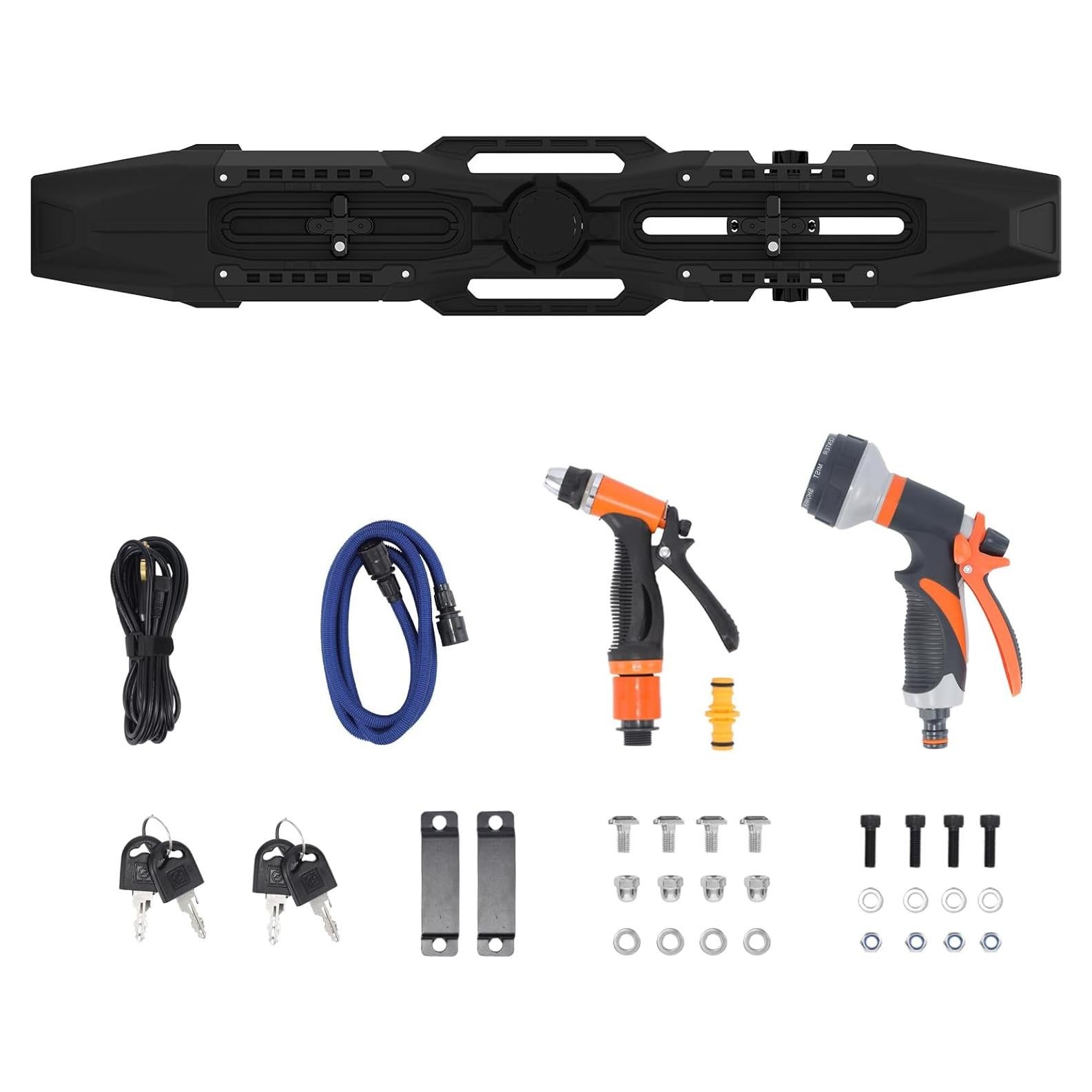 Tanque de Agua Just-V 30 Litros con Ducha para Camping