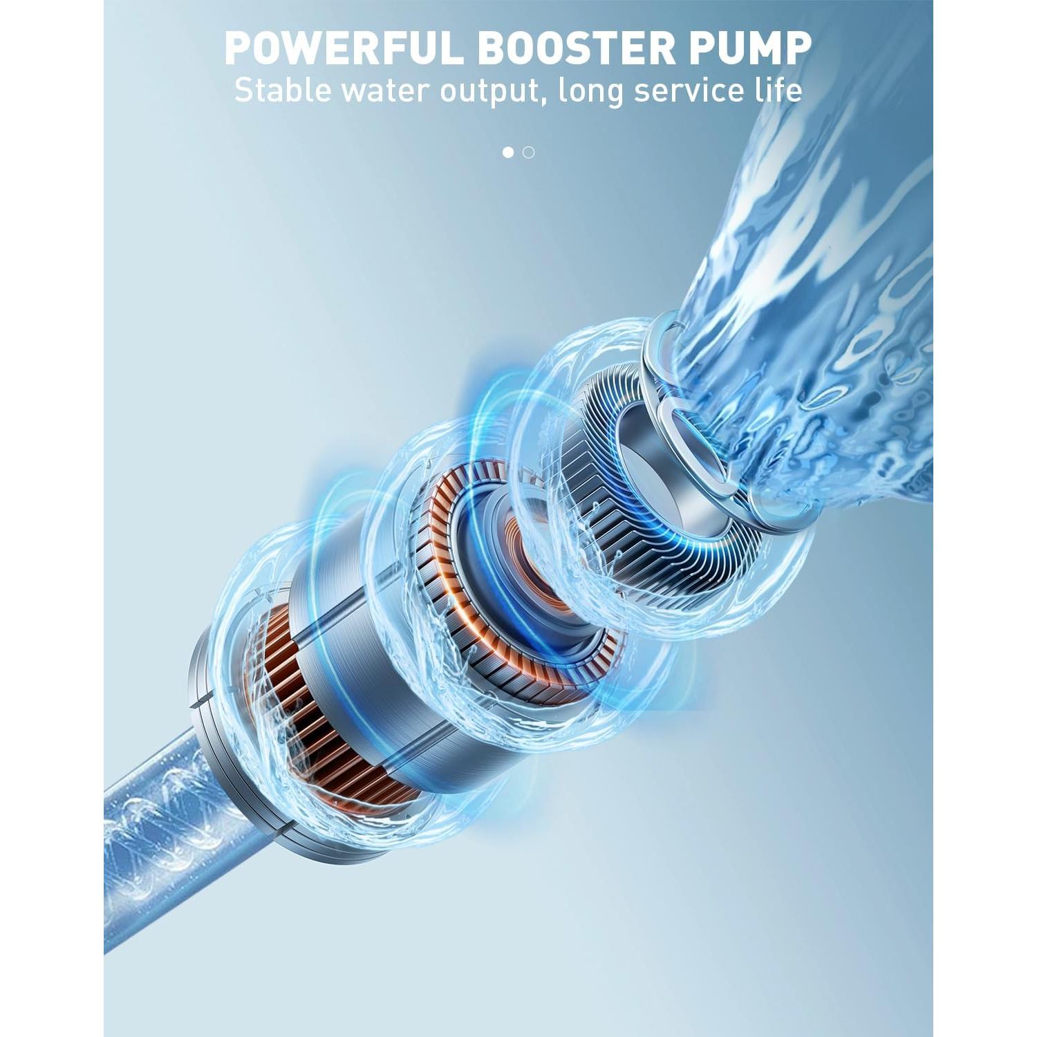 Ducha de Camping Portátil IPOW LYTZ-01 6000mAh 6 Modos