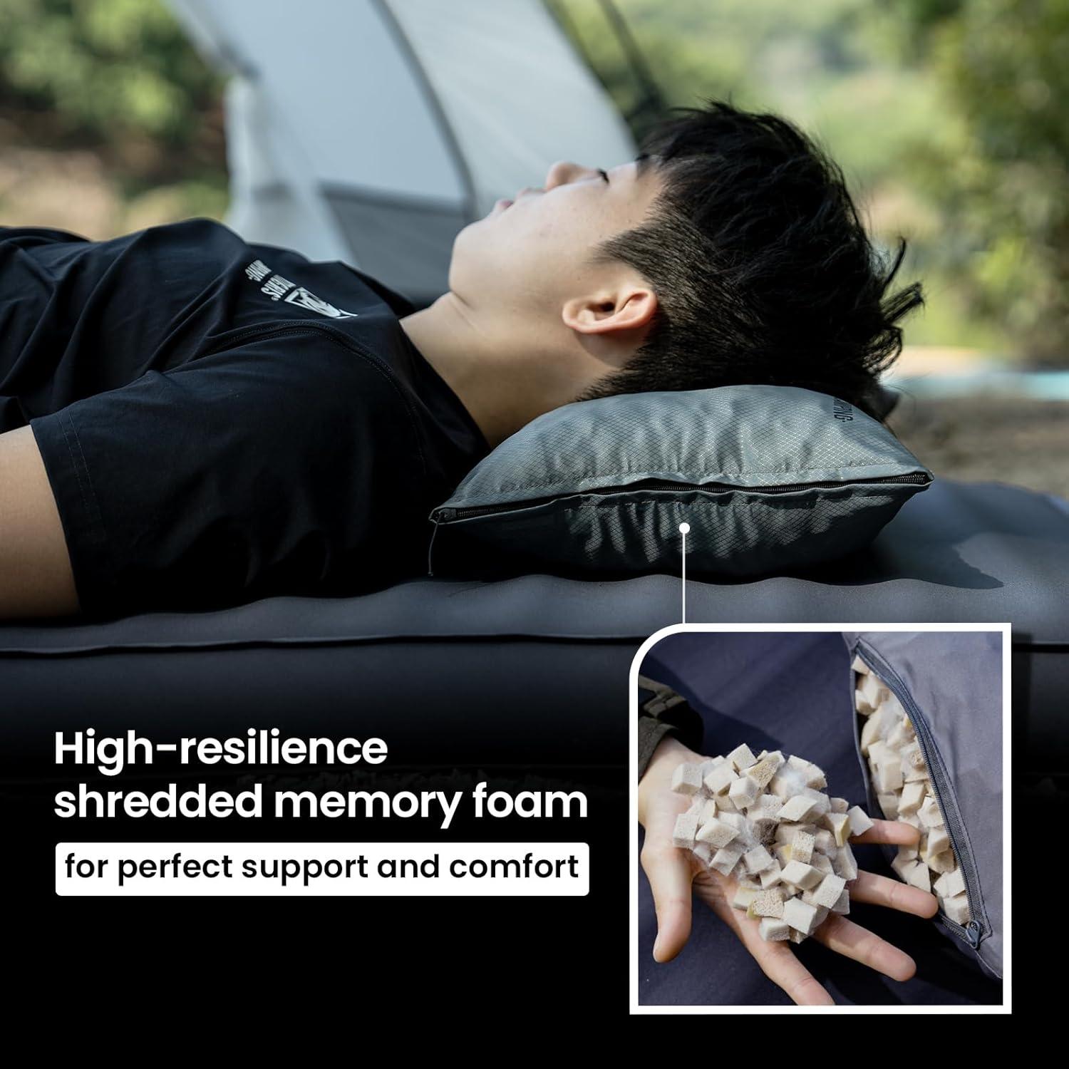 Almohada de Camping OneTigris Wilddream Espuma Memoria 0.61kg