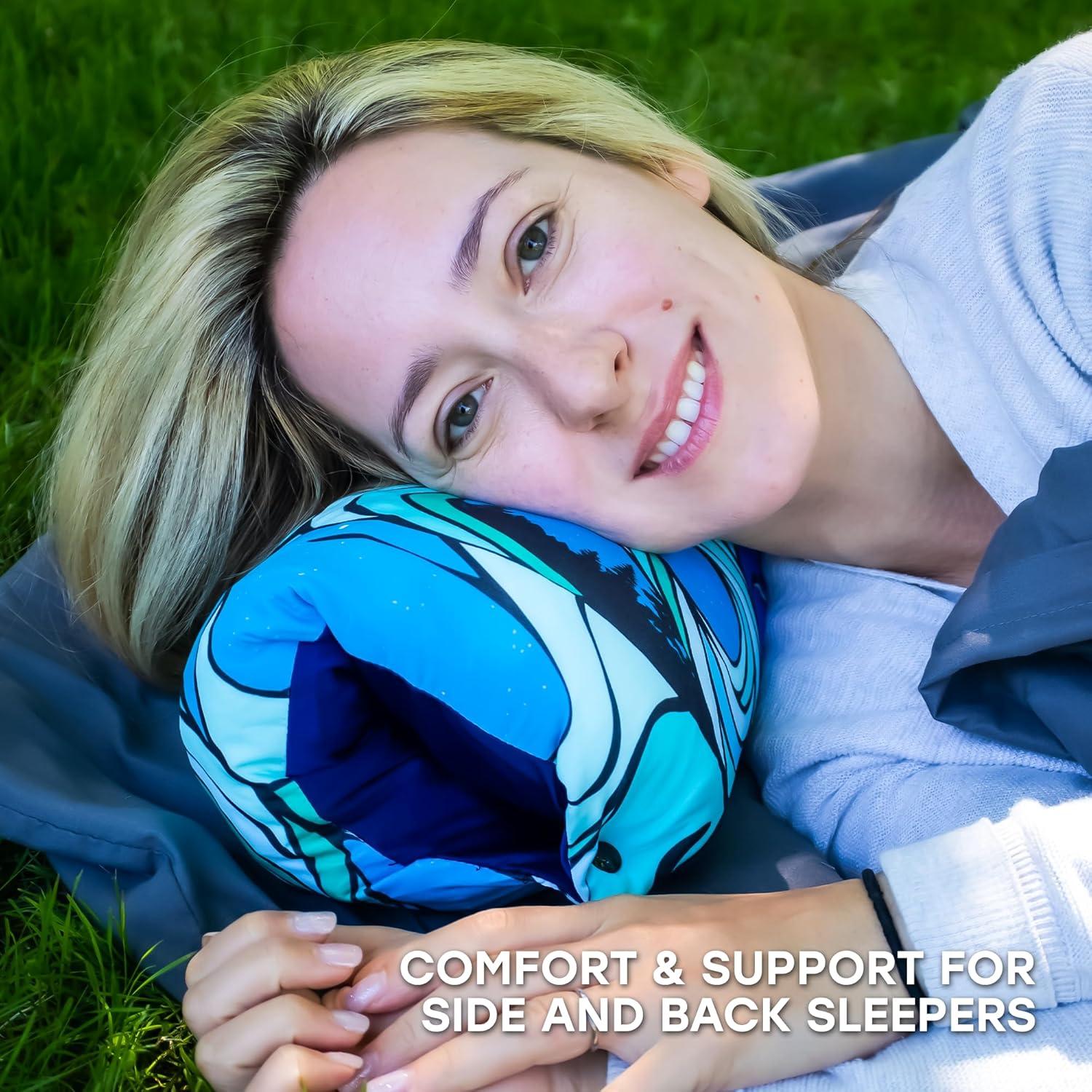 Almohada de Viaje Centauress con Espuma Memoria 43x30cm