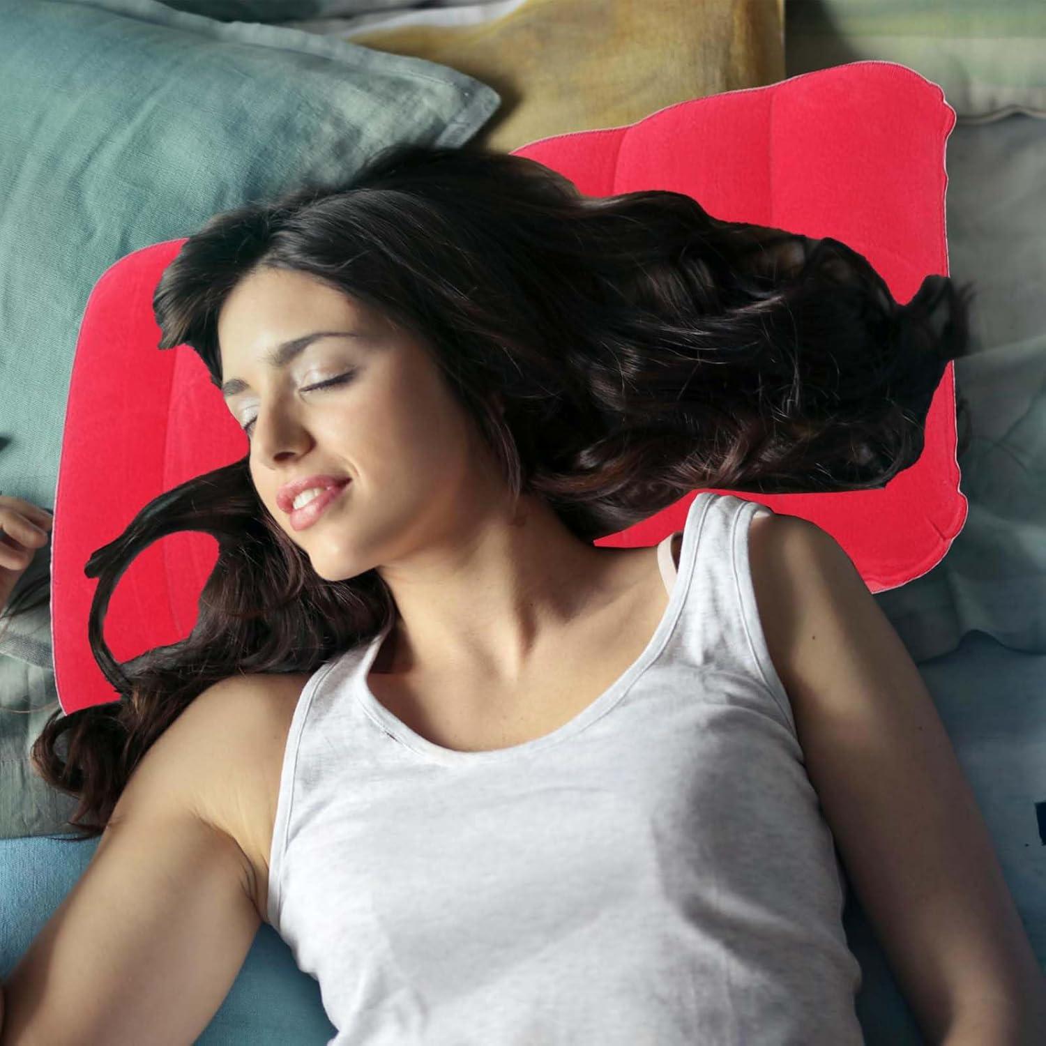 4 Almohadas Inflables JAKENHAM para Viajes y Camping 40.64x26.67cm