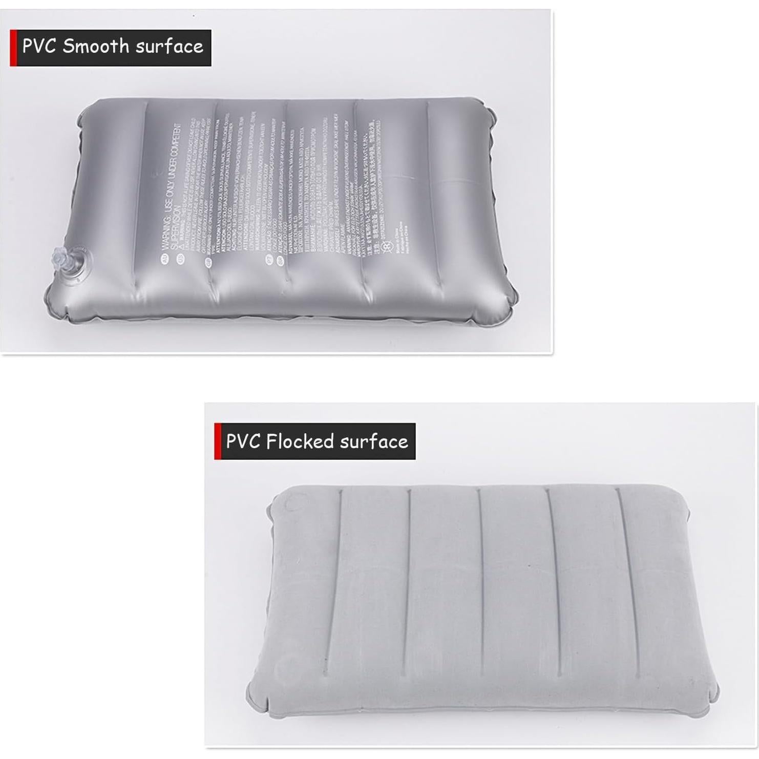 4 Almohadas Inflables JAKENHAM para Viajes y Camping 40.64x26.67cm