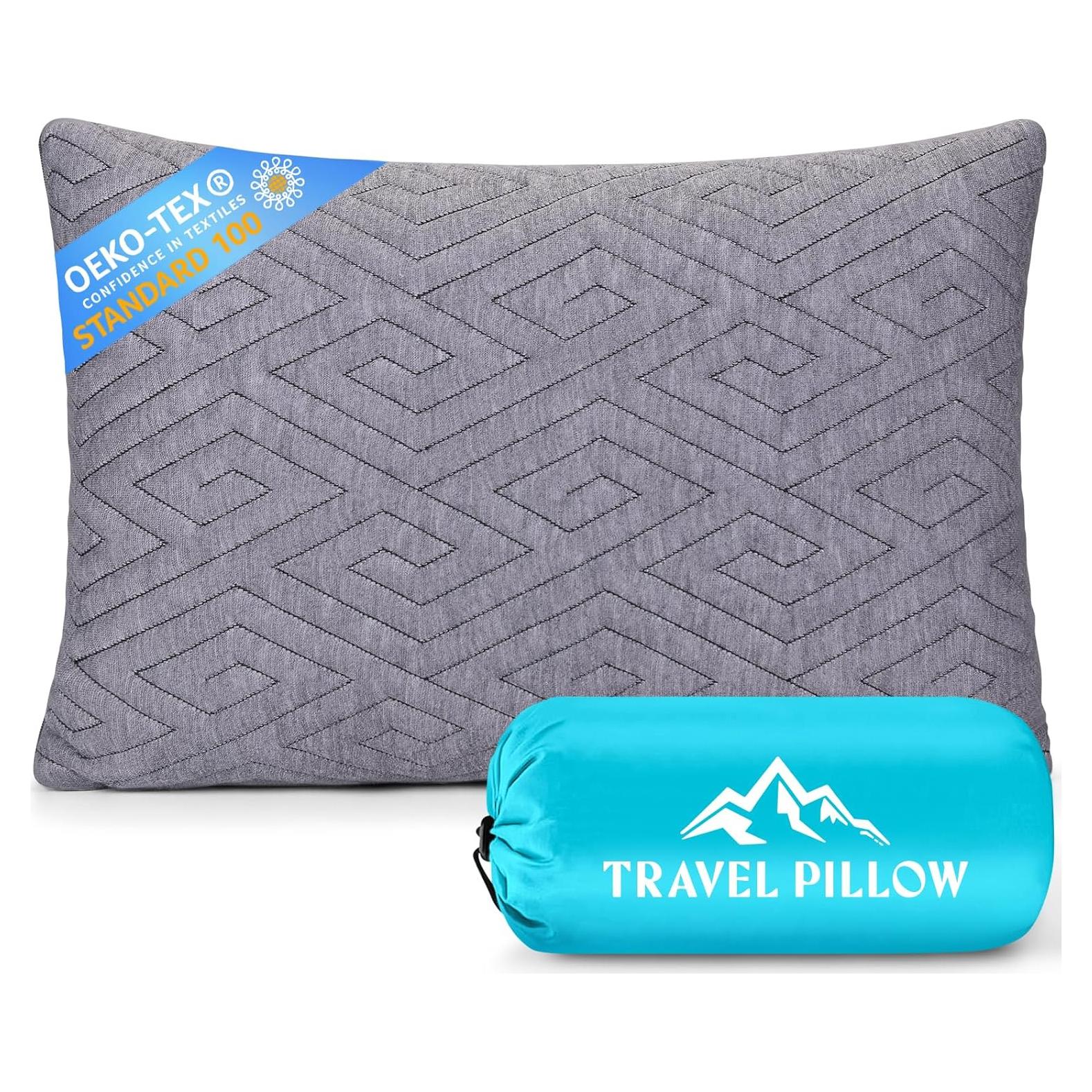 Almohada de Viaje 1 MIDDLE ONE con Espuma Memoria 39.4x30.5cm