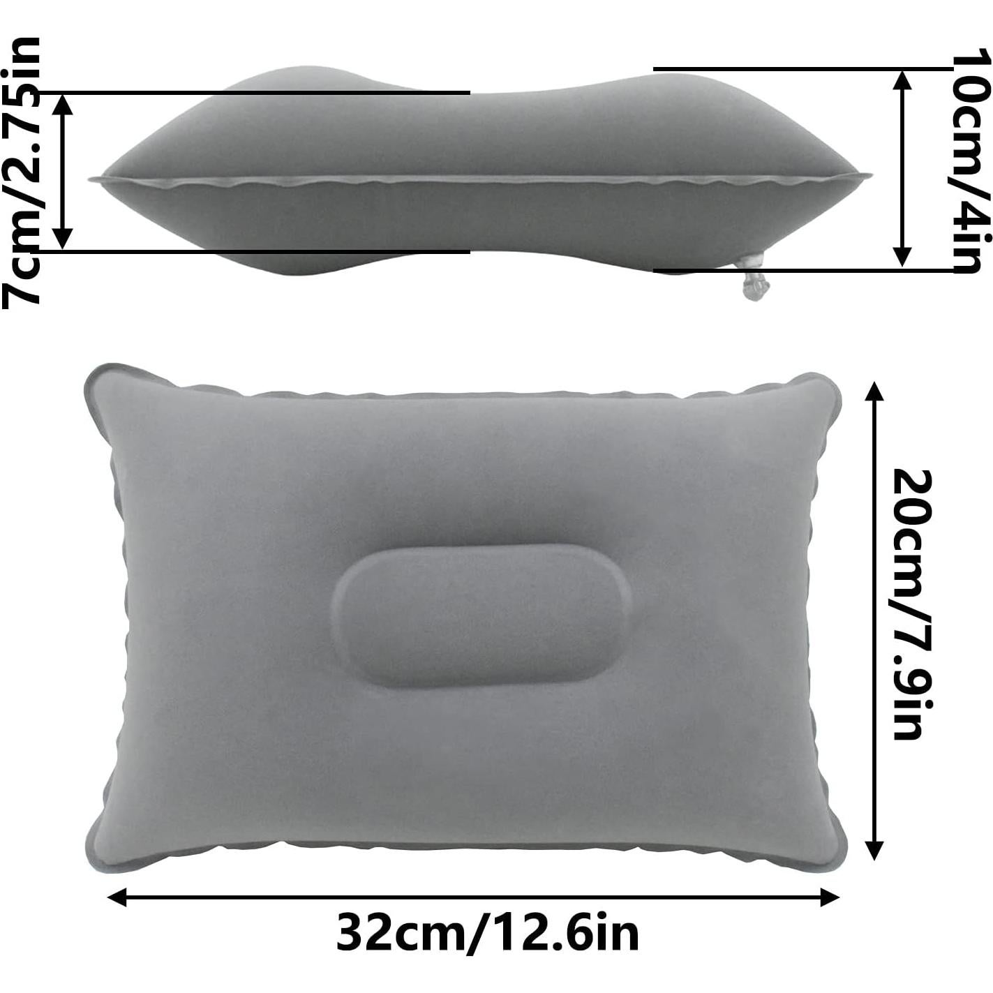 Almohada Inflable Ultraligera Alovexiong 4 Unidades Camping