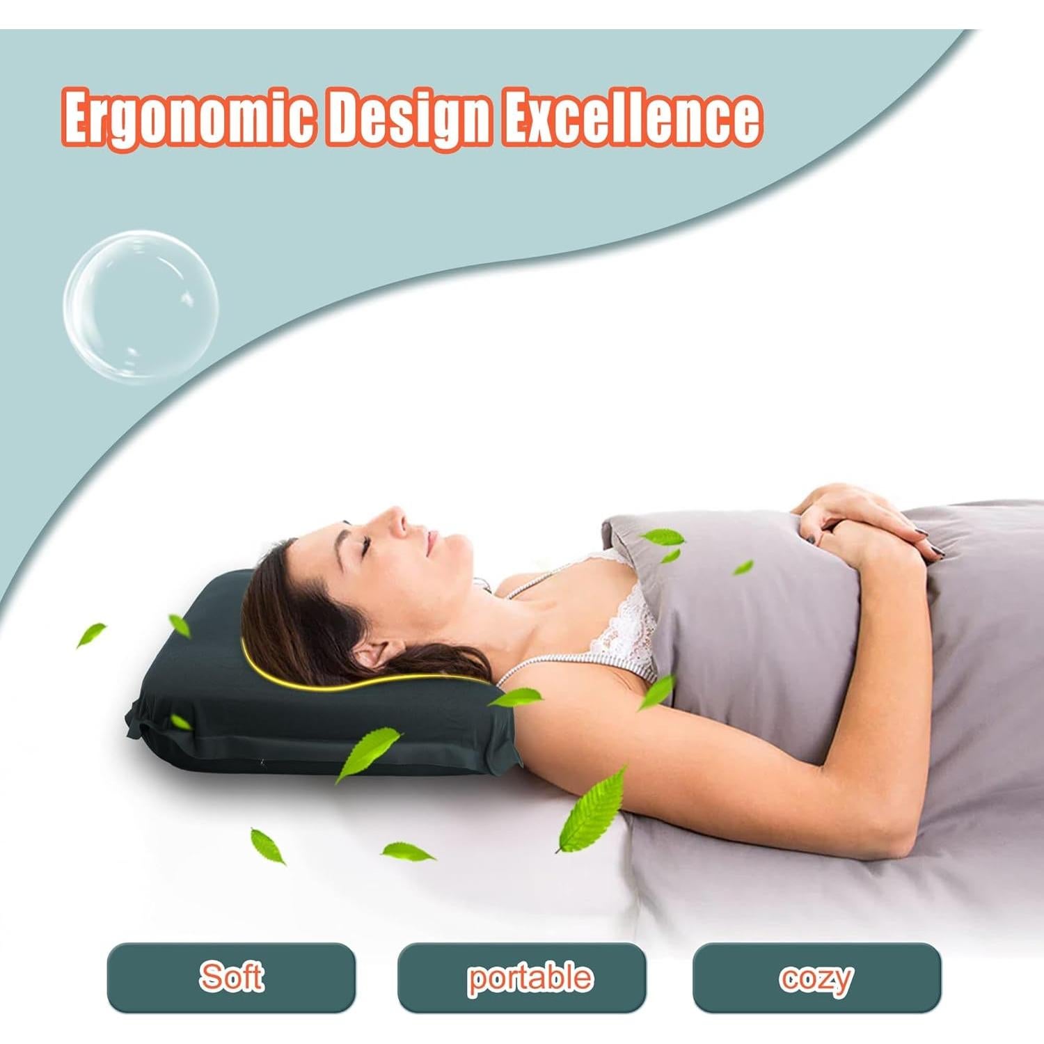 Cojín de Camping Autoinflable OPENROAD PP2PL130001 6.1cm