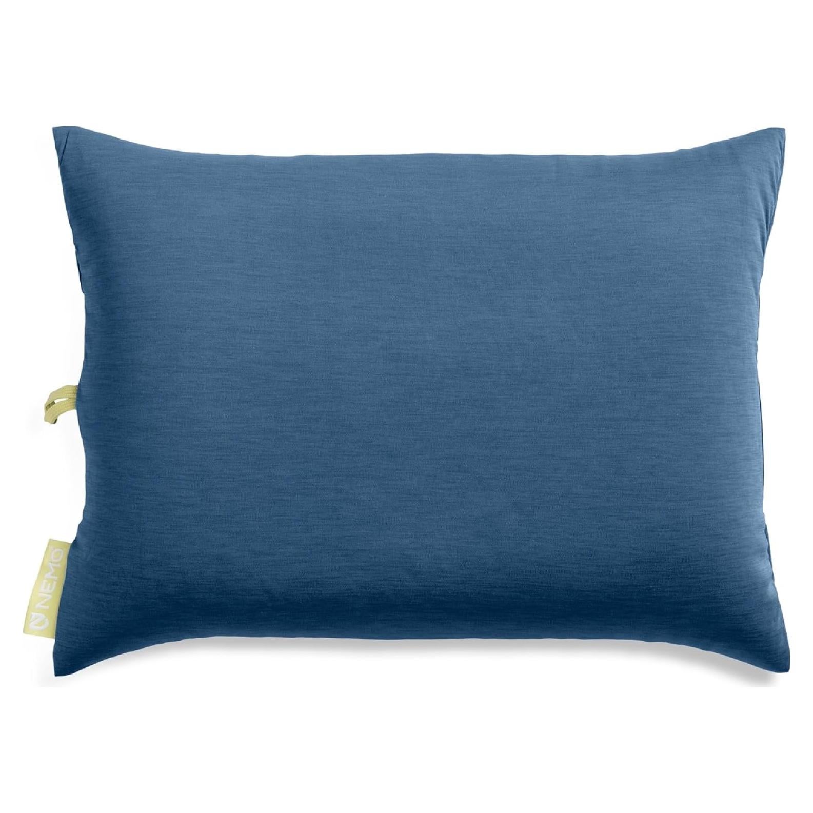 NEMO Equipment Fillo Elite Ultralight Backpacking Pillow - Blue Horizon/Citron - One Size
