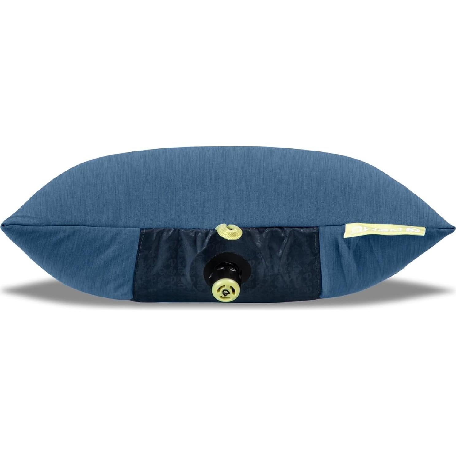 NEMO Equipment Fillo Elite Ultralight Backpacking Pillow - Blue Horizon/Citron - One Size