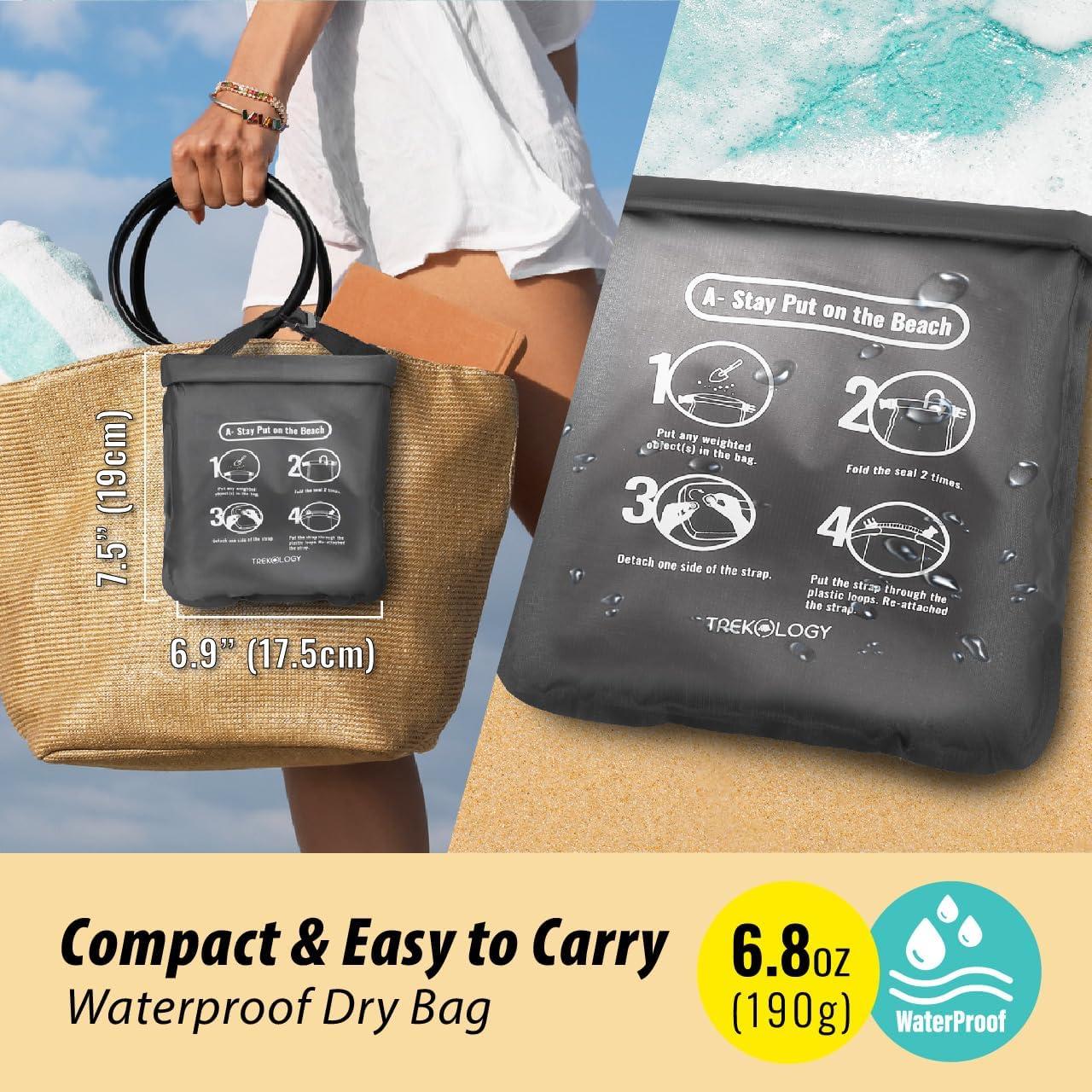 Mesa de Playa Plegable TREKOLOGY con Almohada Inflable