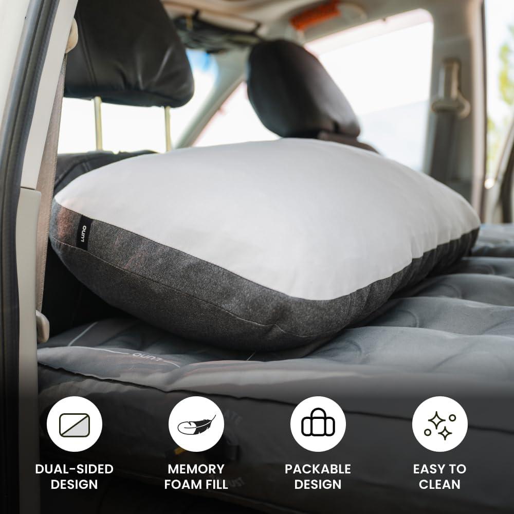 Almohada de Camping Luno Plegable 61x36cm Espuma Memoria