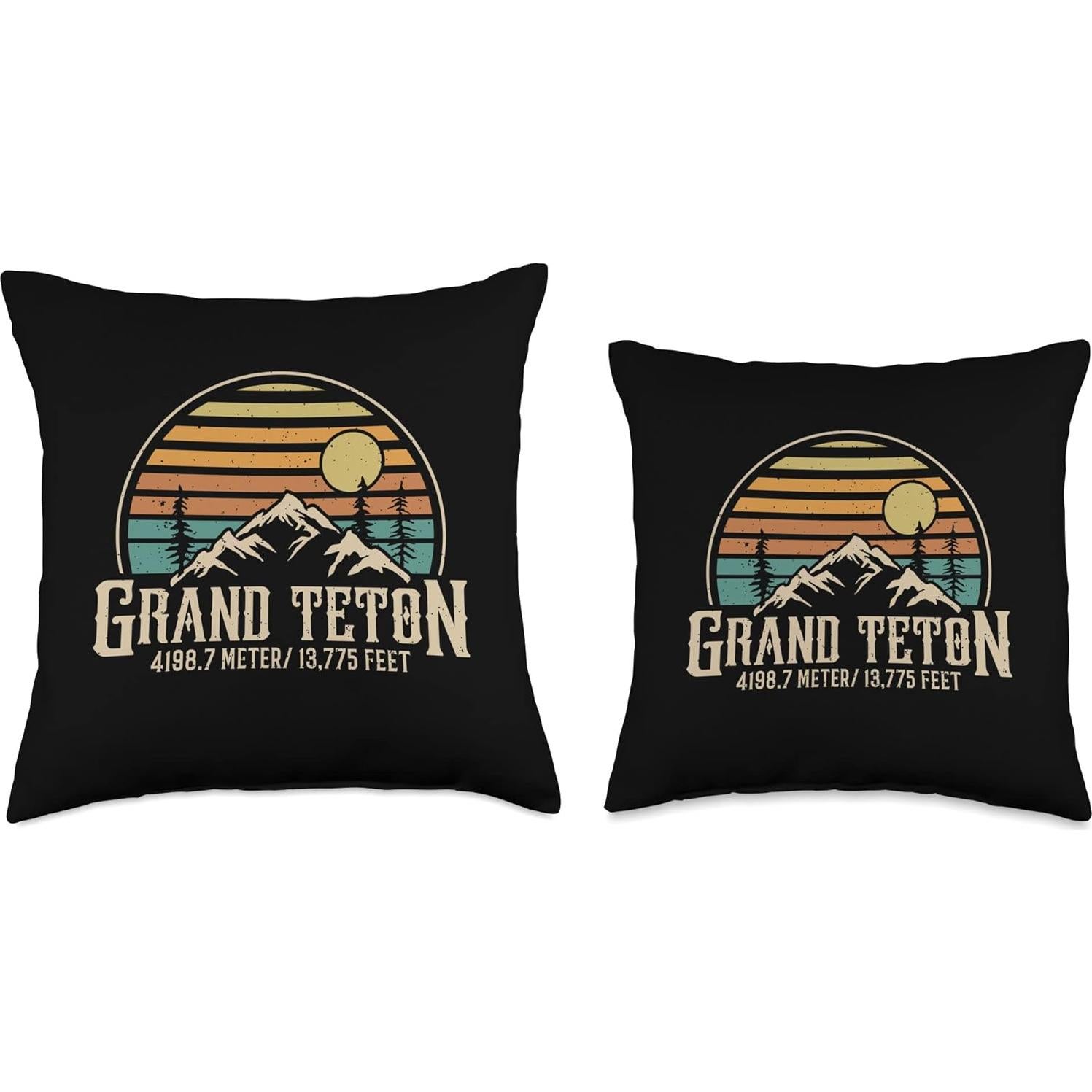 Almohada de Lanzamiento Grand Teton 45x45 cm para Camping