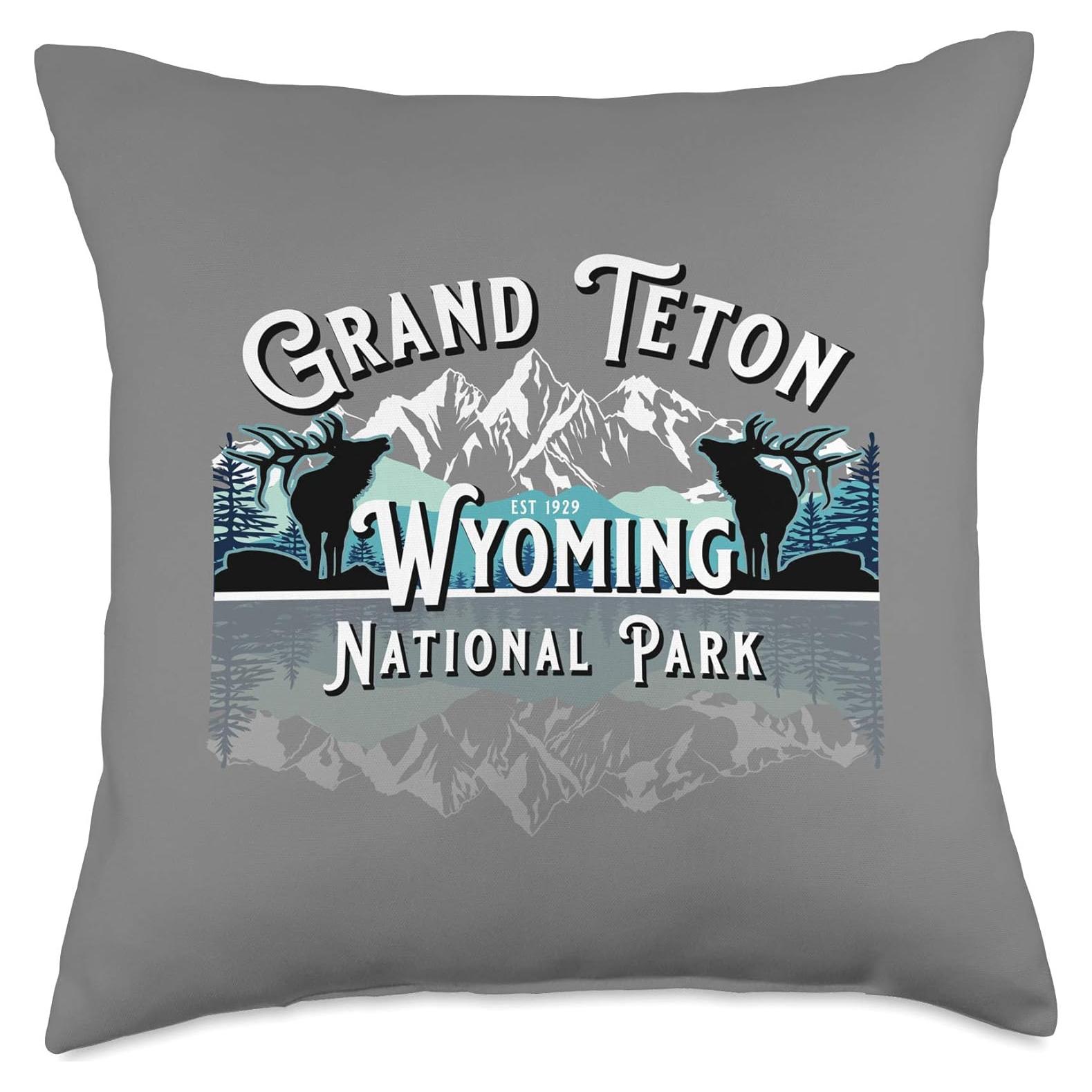 Almohada de Lanzamiento KAEDAM 45x45 cm Aventura Grand Teton