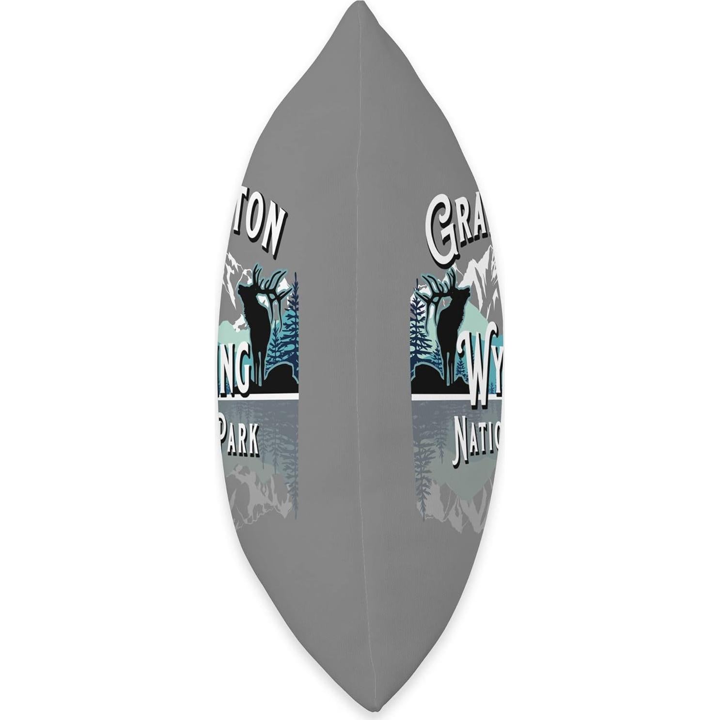 Almohada de Lanzamiento KAEDAM 45x45 cm Aventura Grand Teton